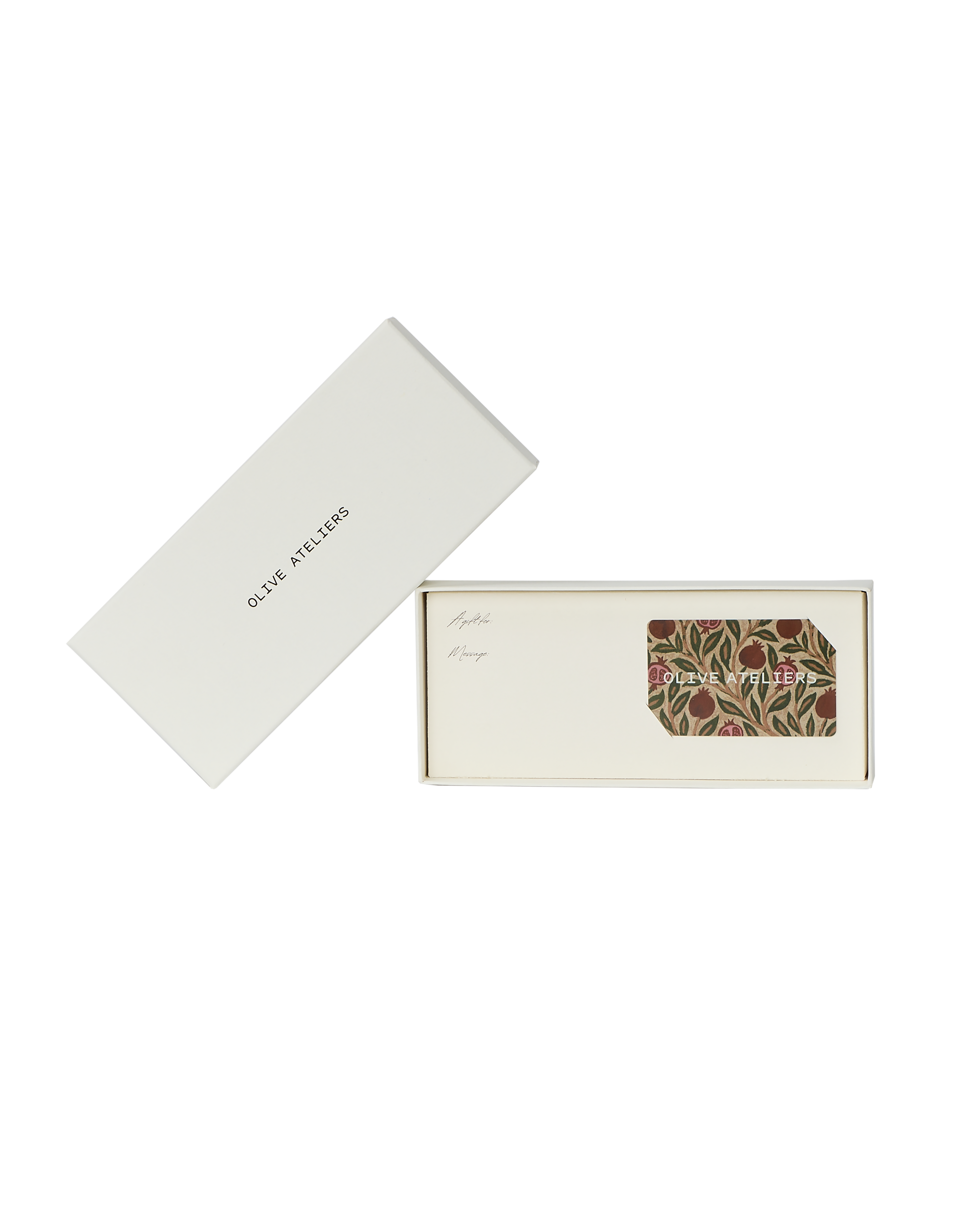Olive Ateliers - Gift Card - Physical
