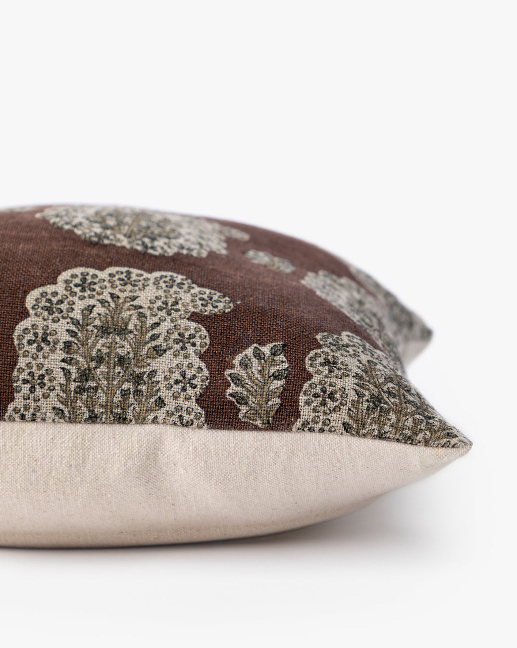McGee & Co - Ginny Block Print Linen Pillow Cover