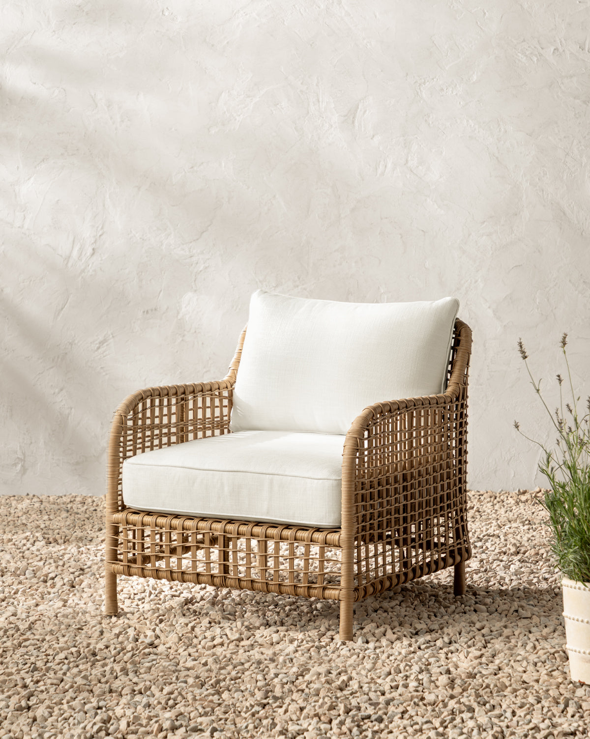 McGee & Co - Glenwood Outdoor Lounge Chair (Ready to Ship)