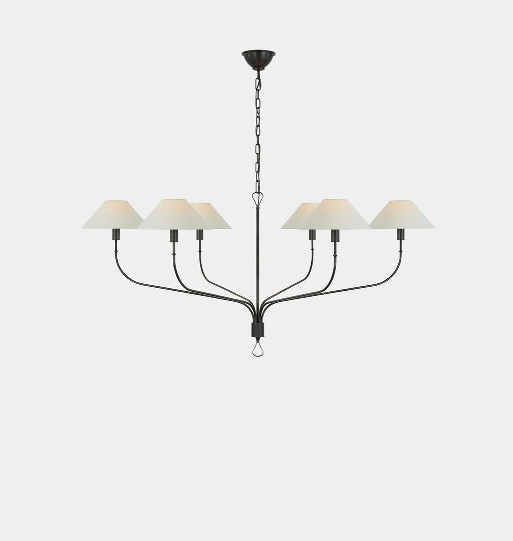 Amber Interiors - Griffin Grande Tail Chandelier