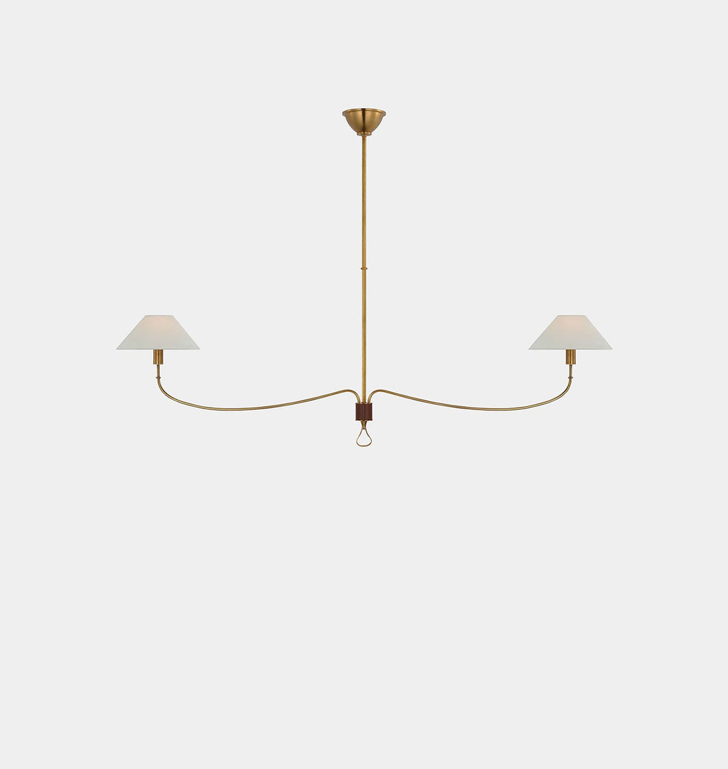 Amber Interiors - Griffin Grande Linear Chandelier