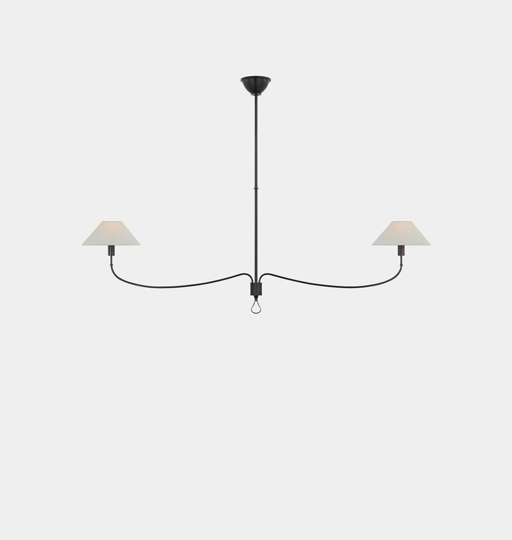 Amber Interiors - Griffin Grande Linear Chandelier