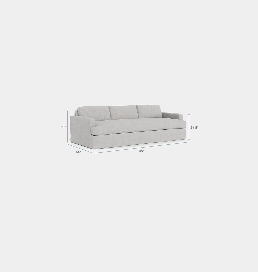 Amber Interiors - Gwynnie Slipcovered Sofa