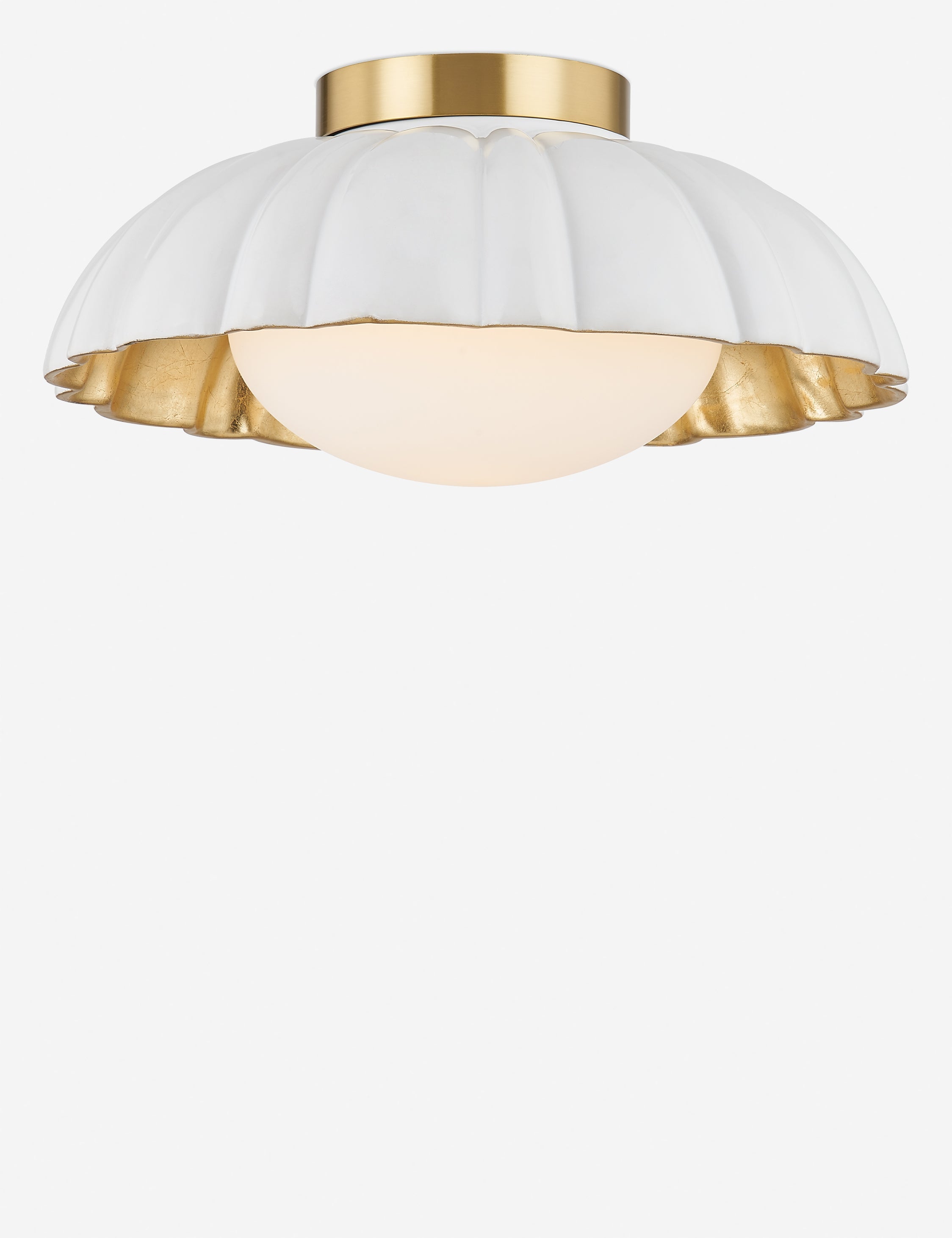 Lulu and Georgia - Coral Flush Mount