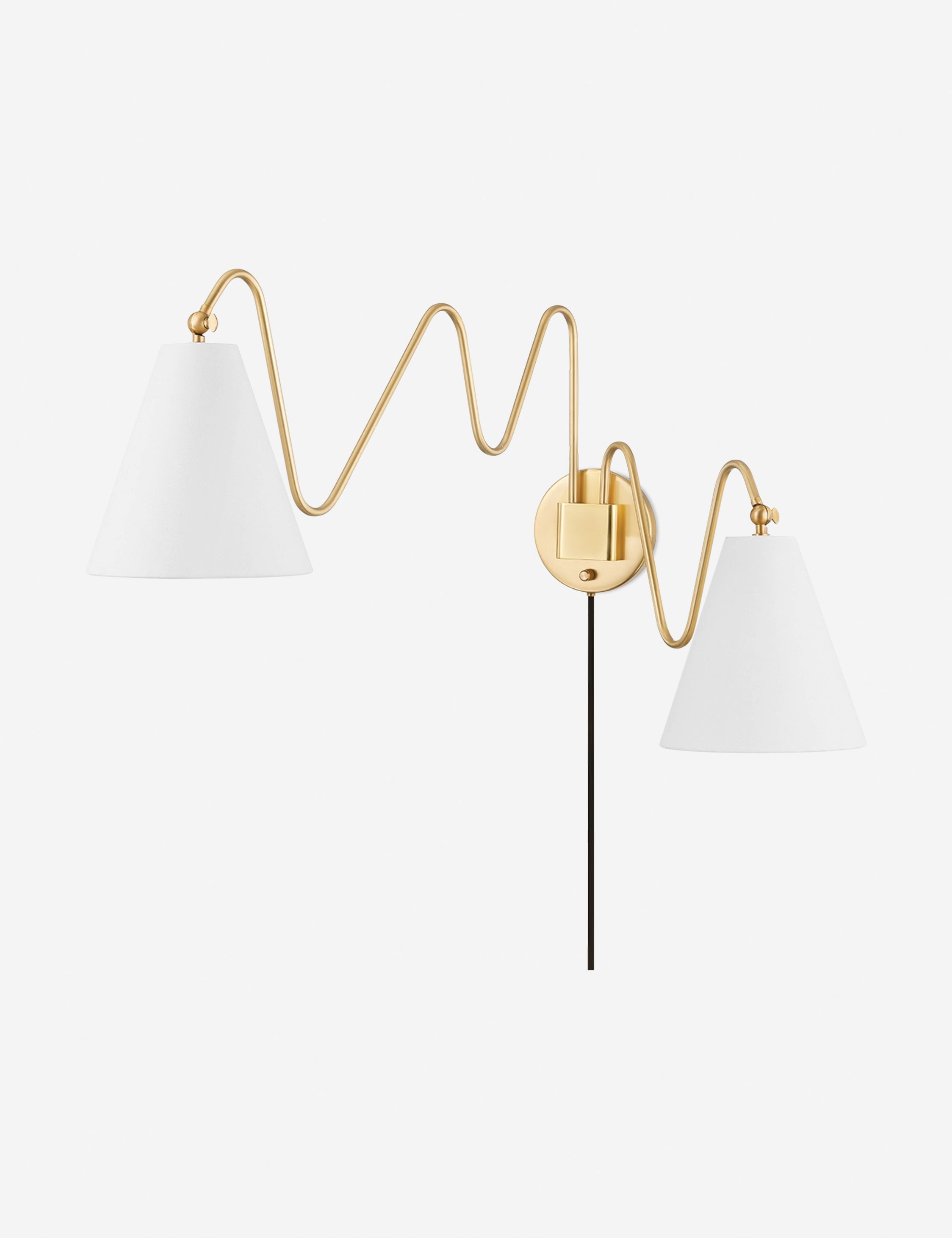 Lulu and Georgia - Dellon Double Plug - In Sconce