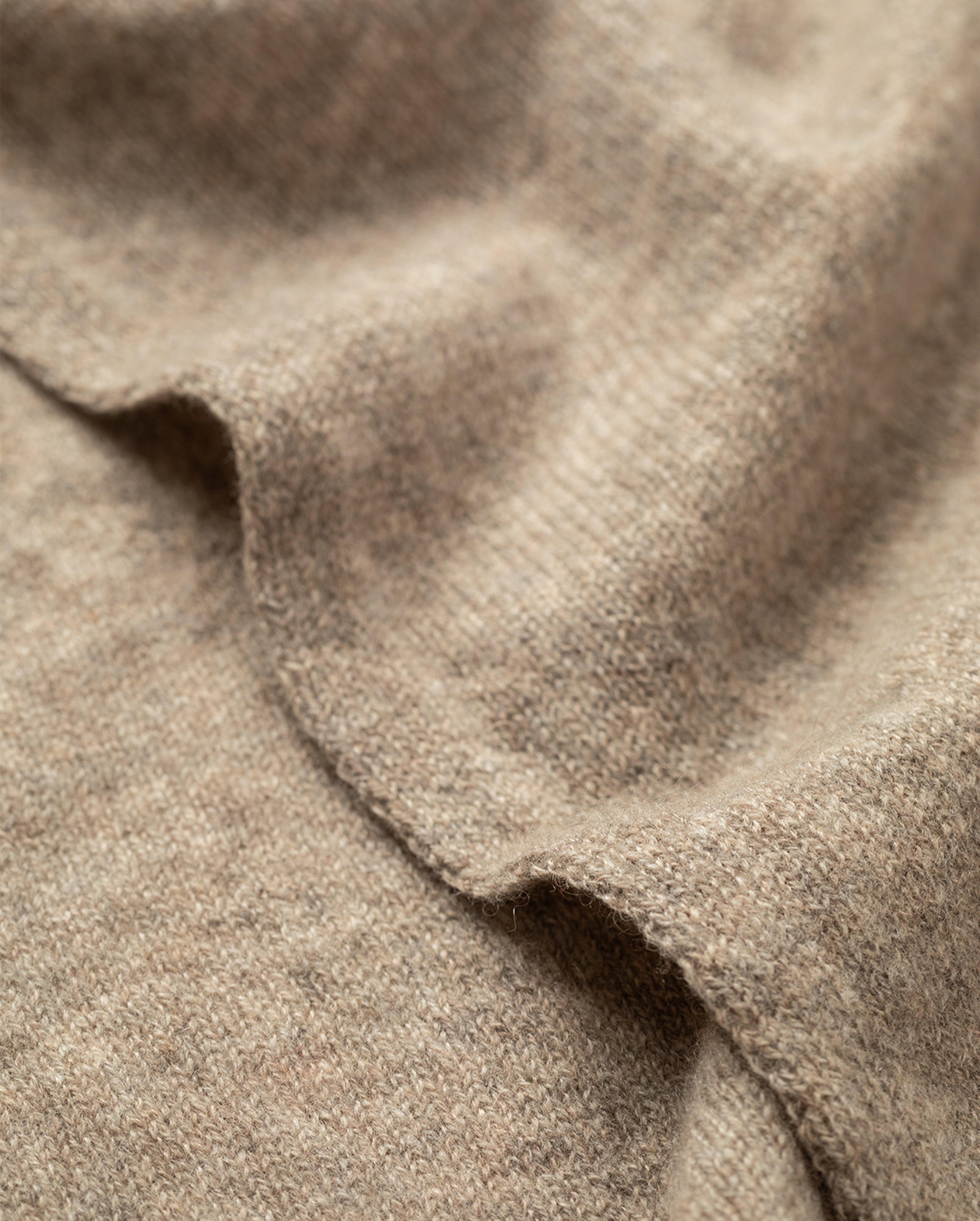 Johnstons of Elgin - Raeburn Light Brown Cashmere Travel Stole