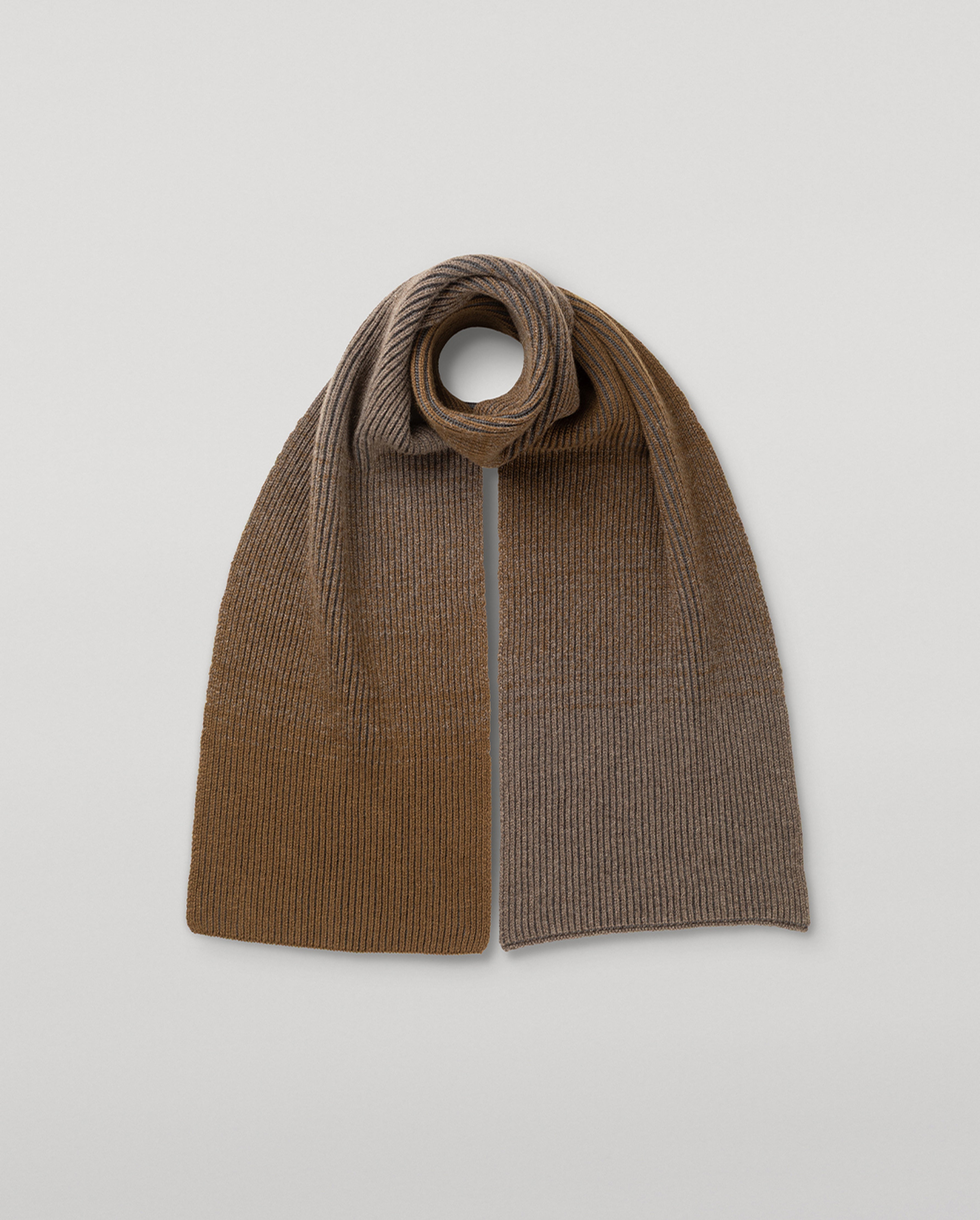 Johnstons of Elgin - Pioneer Green Ombre Cashmere Scarf