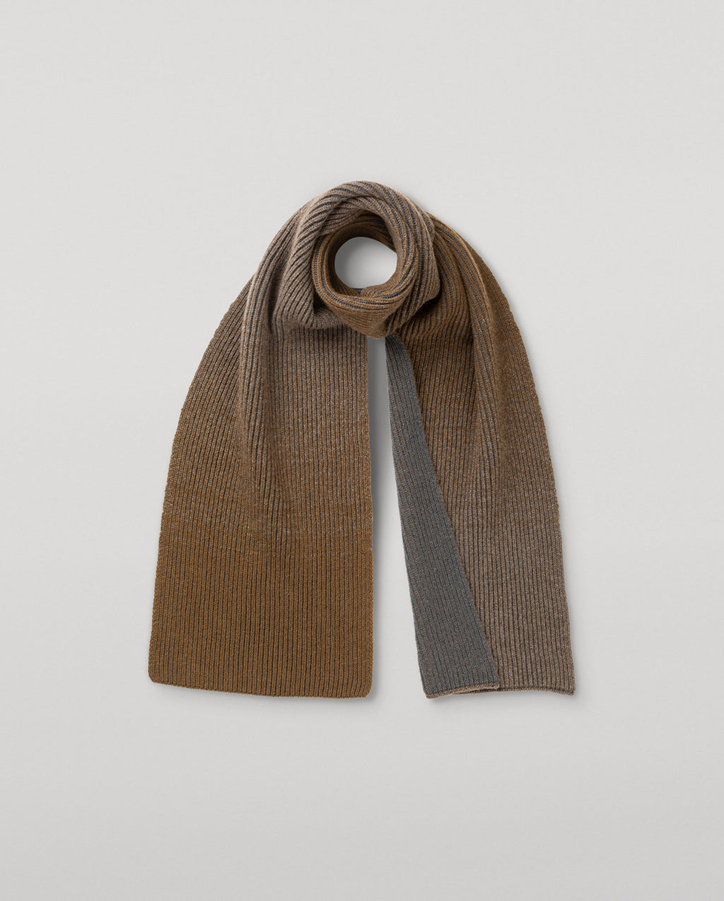 Johnstons of Elgin - Pioneer Green Ombre Cashmere Scarf