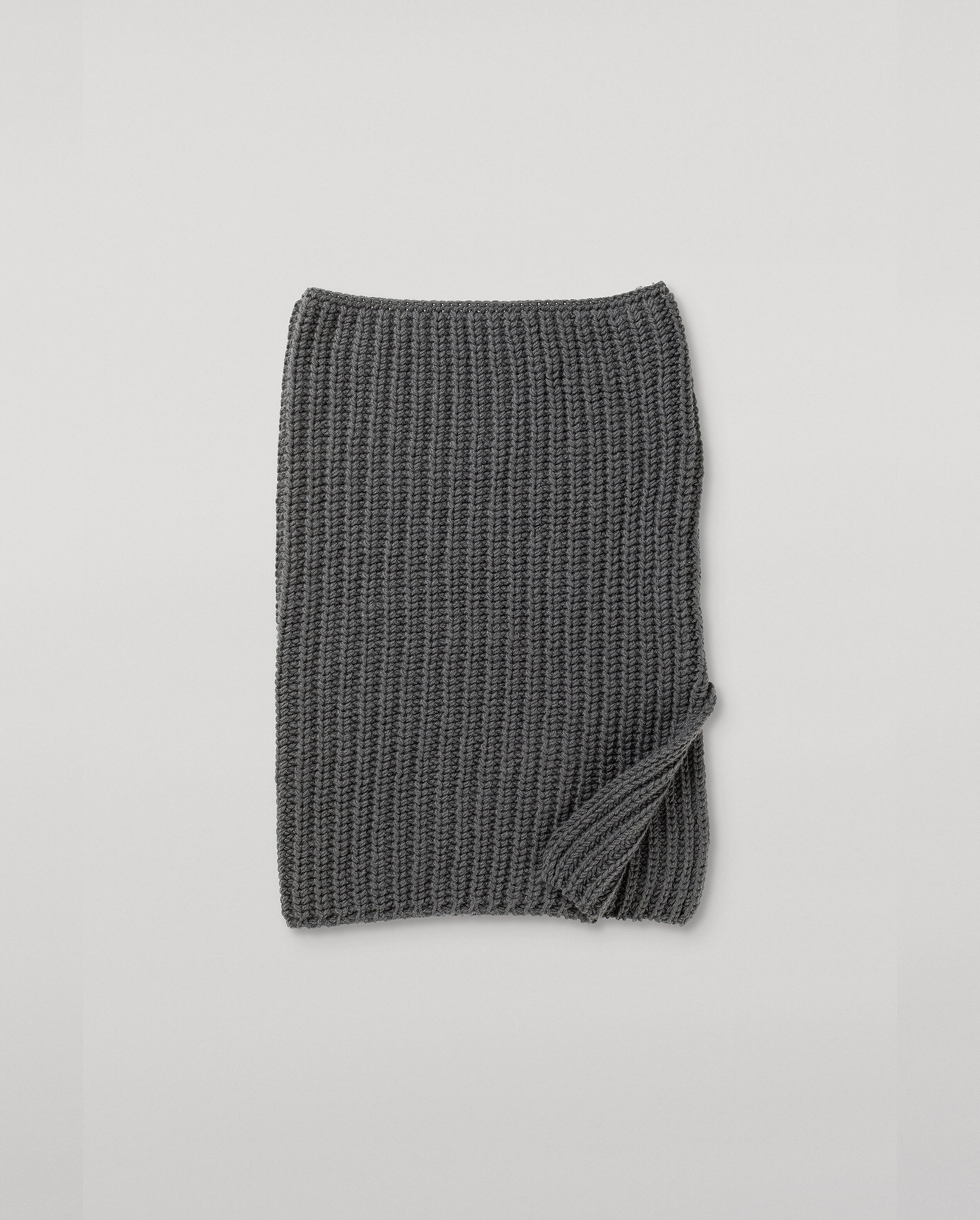 Johnstons of Elgin - Cowie Grey Cashmere Snood