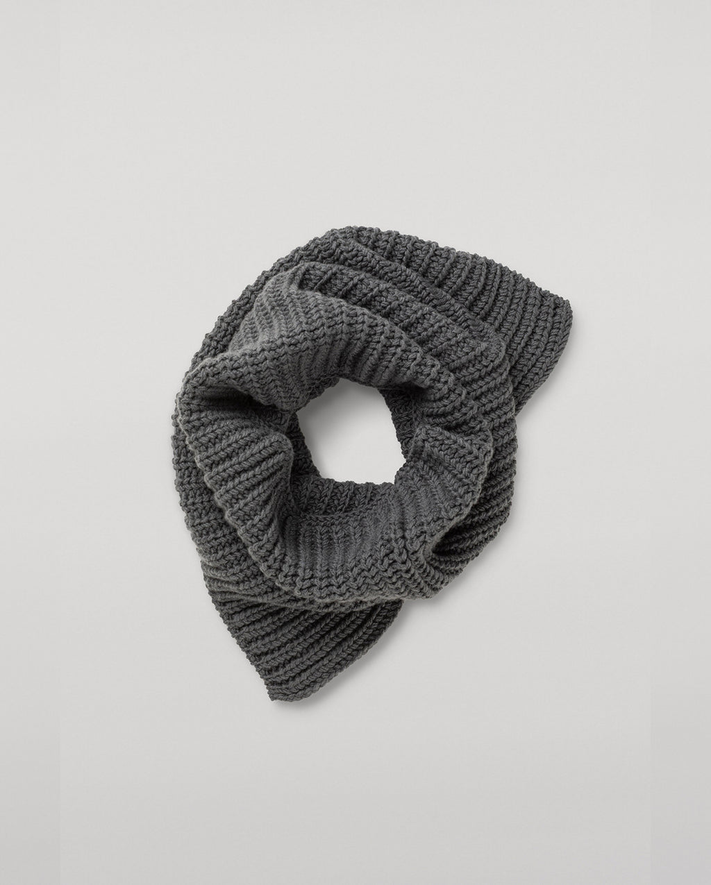 Johnstons of Elgin - Cowie Grey Cashmere Snood