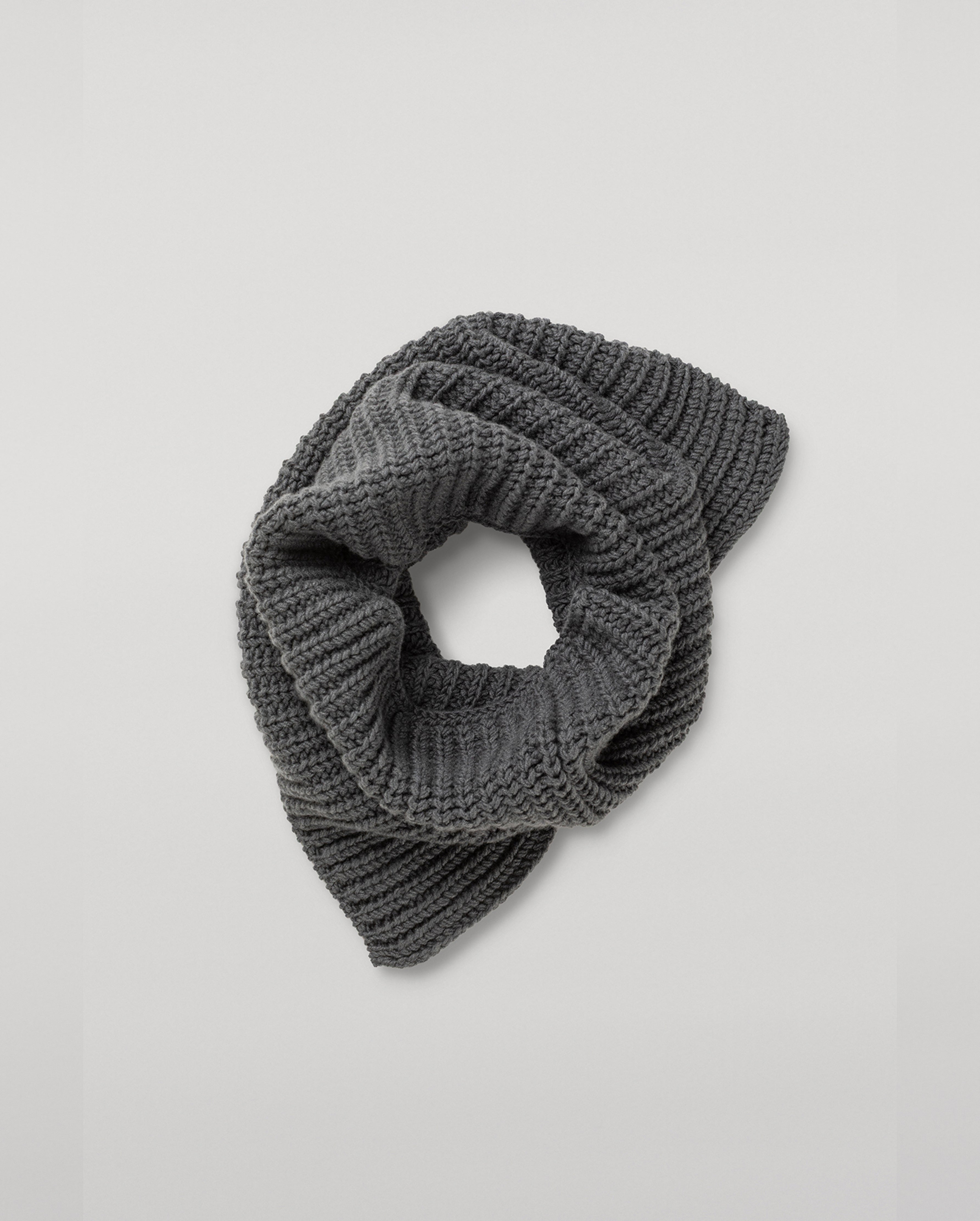 Johnstons of Elgin - Cowie Grey Cashmere Snood
