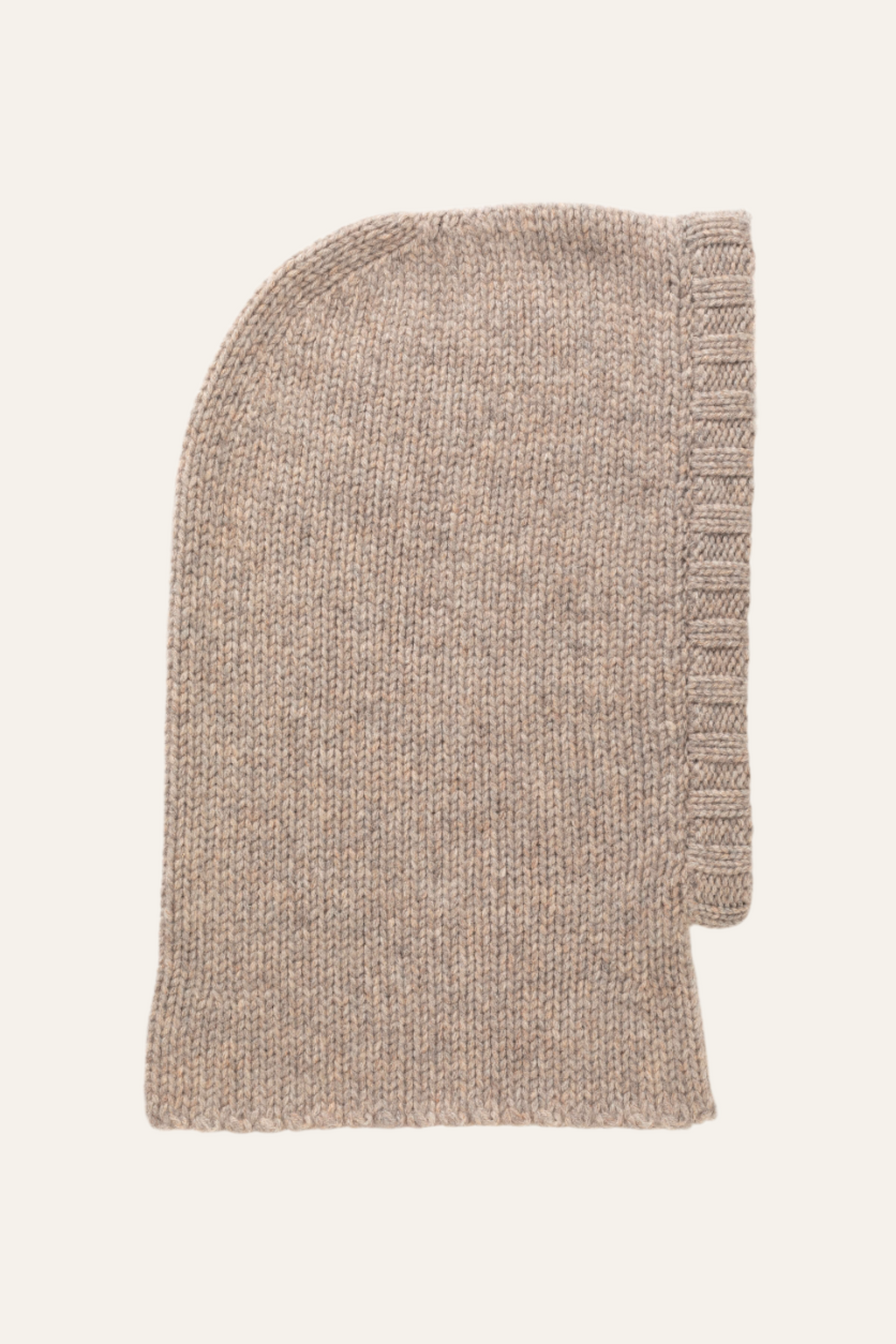 Johnstons of Elgin - Light Brown Donegal Cashmere Hood