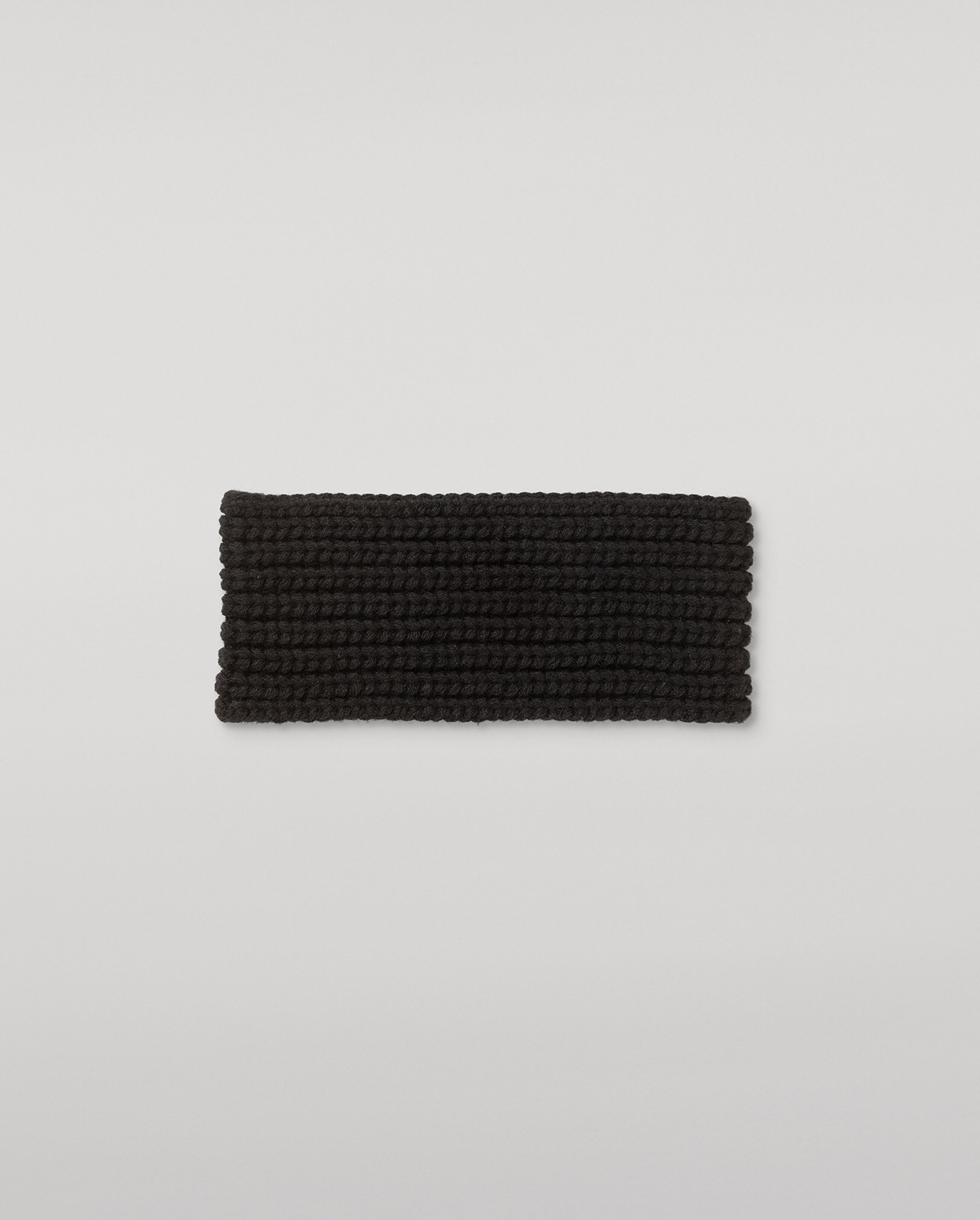 Johnstons of Elgin - Whittle Black Cashmere Headband