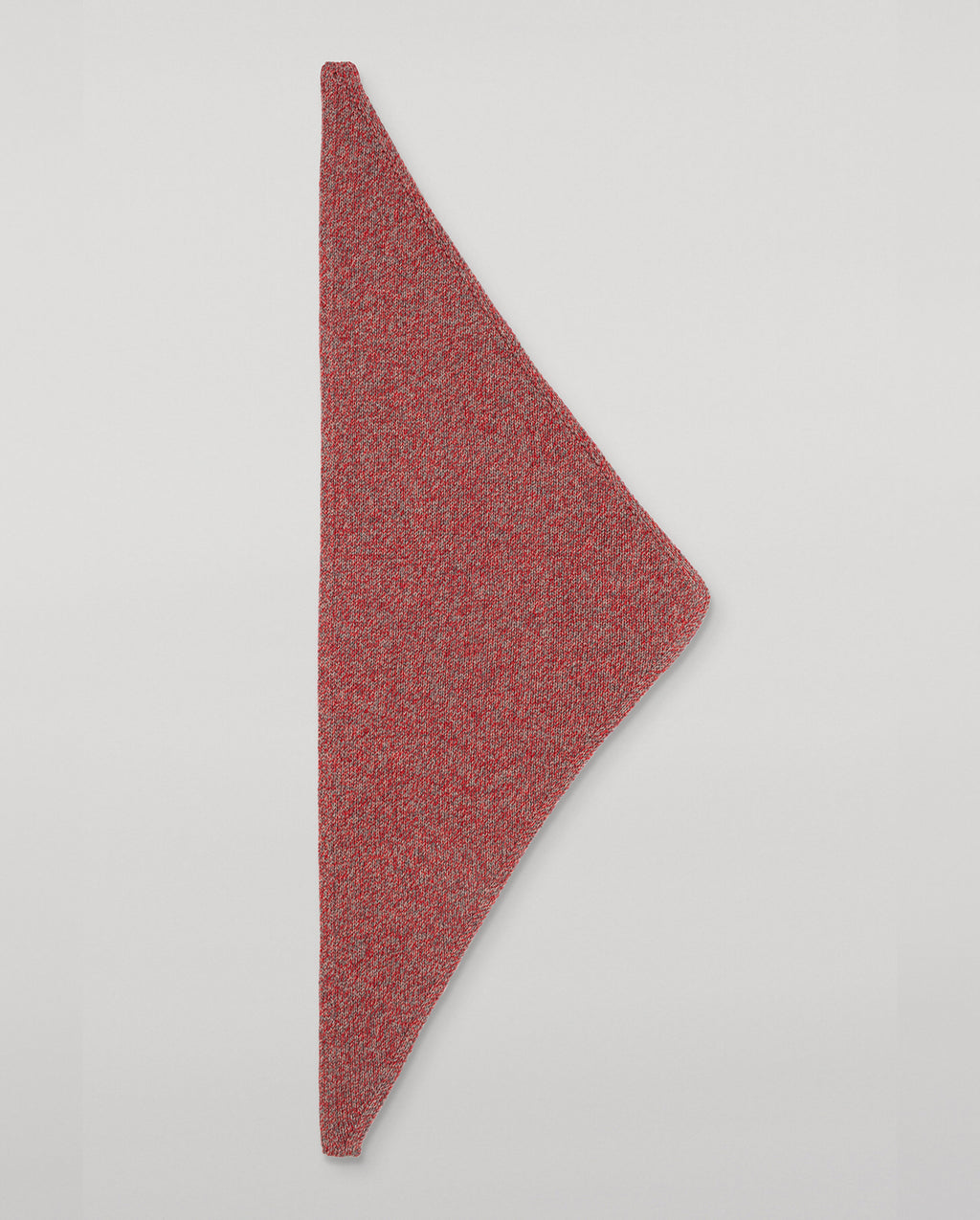 Johnstons of Elgin - Keill Red Marl Cashmere Triangle