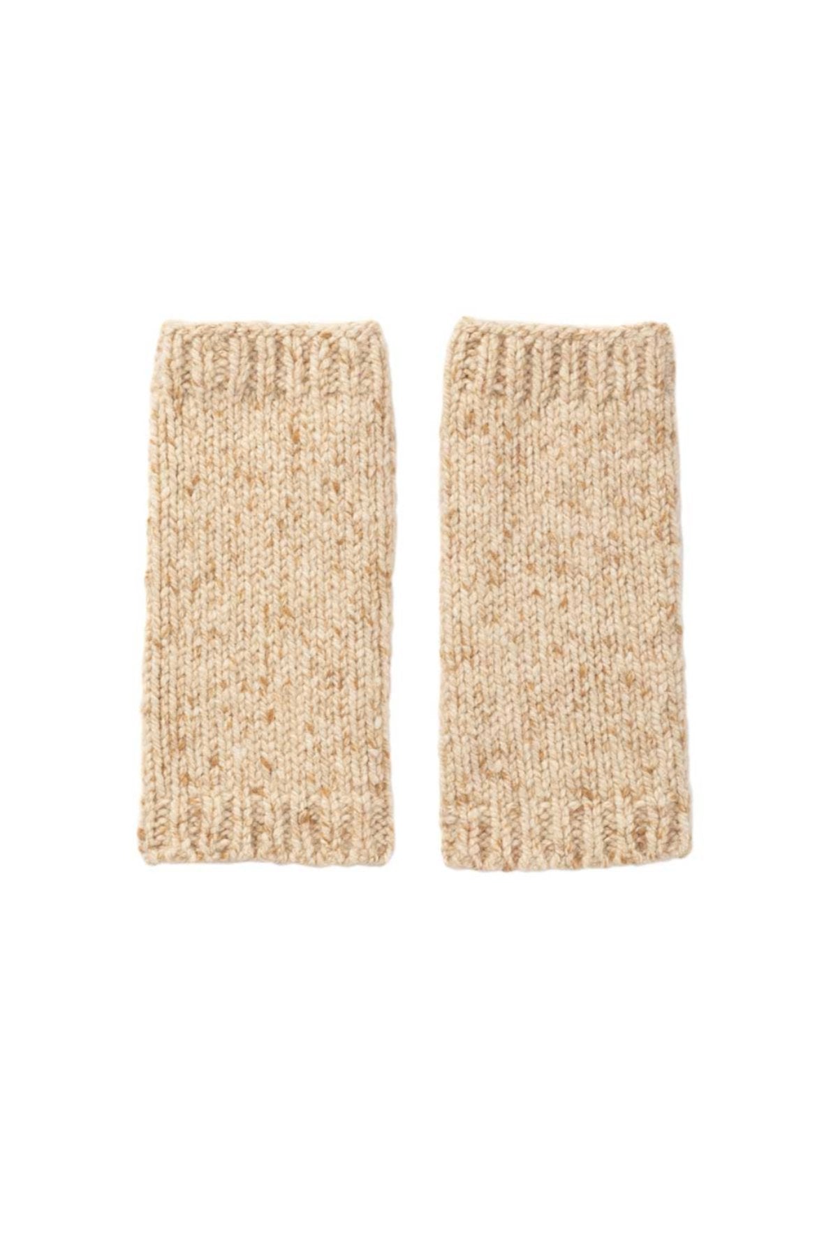 Johnstons of Elgin - Donegal Cashmere Camel Wrist Warmers