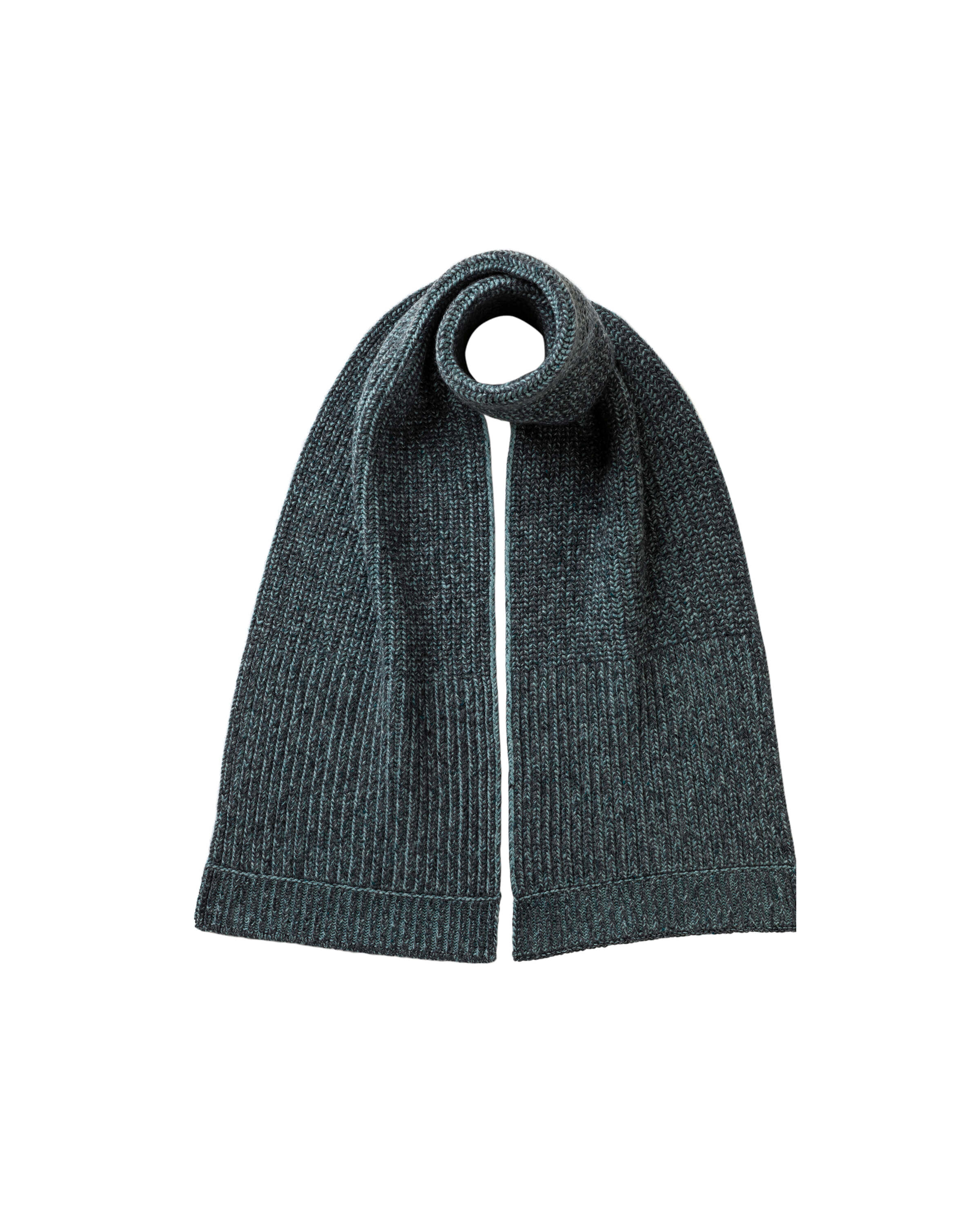 Johnstons of Elgin - Donegal Cashmere Grey Hat & Scarf Gift Set