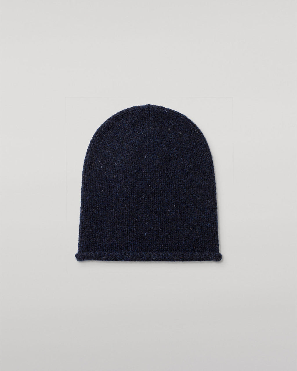 Johnstons of Elgin - Tiree Blue Cashmere Beanie