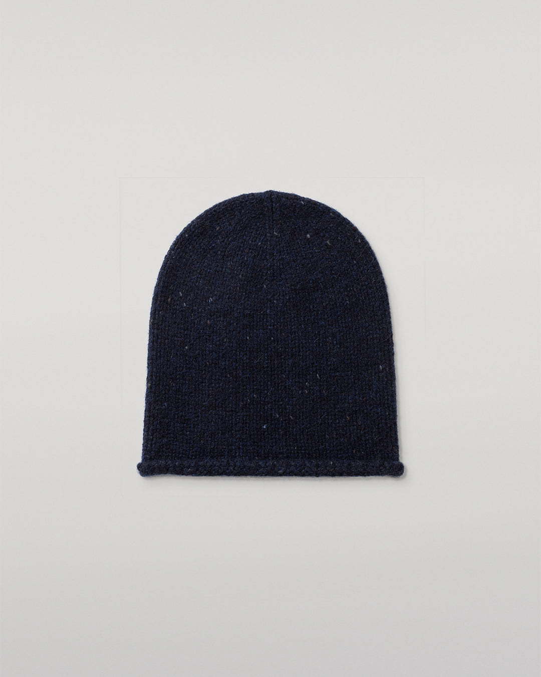Johnstons of Elgin - Tiree Blue Cashmere Beanie