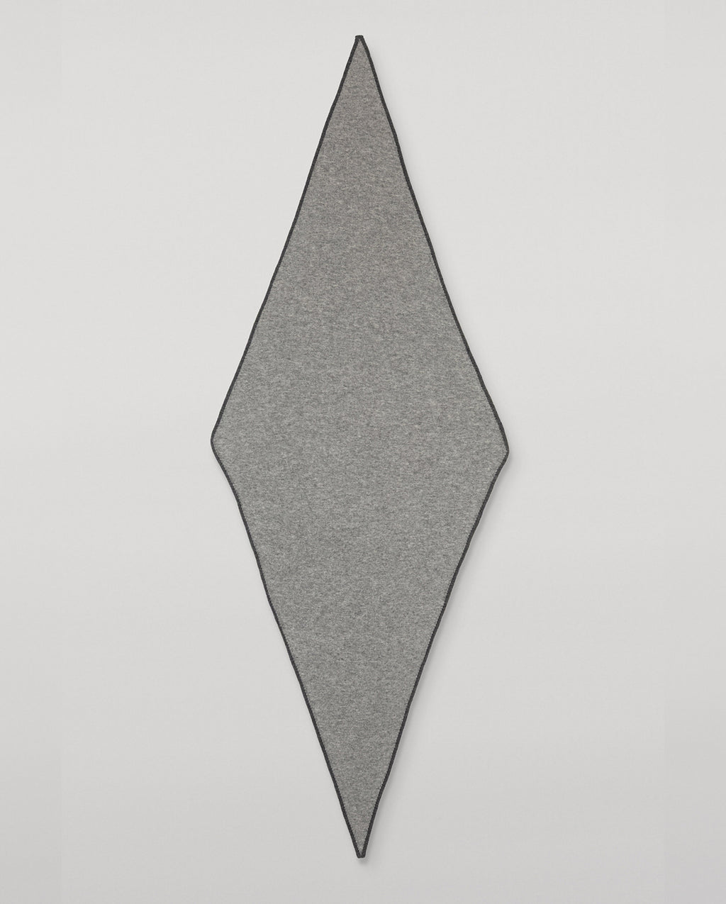 Johnstons of Elgin - Ethel Grey Cashmere Diamond Scarf