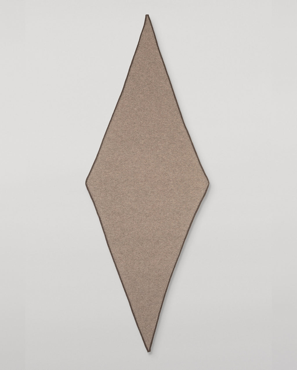 Johnstons of Elgin - Ethel Brown Cashmere Diamond Scarf
