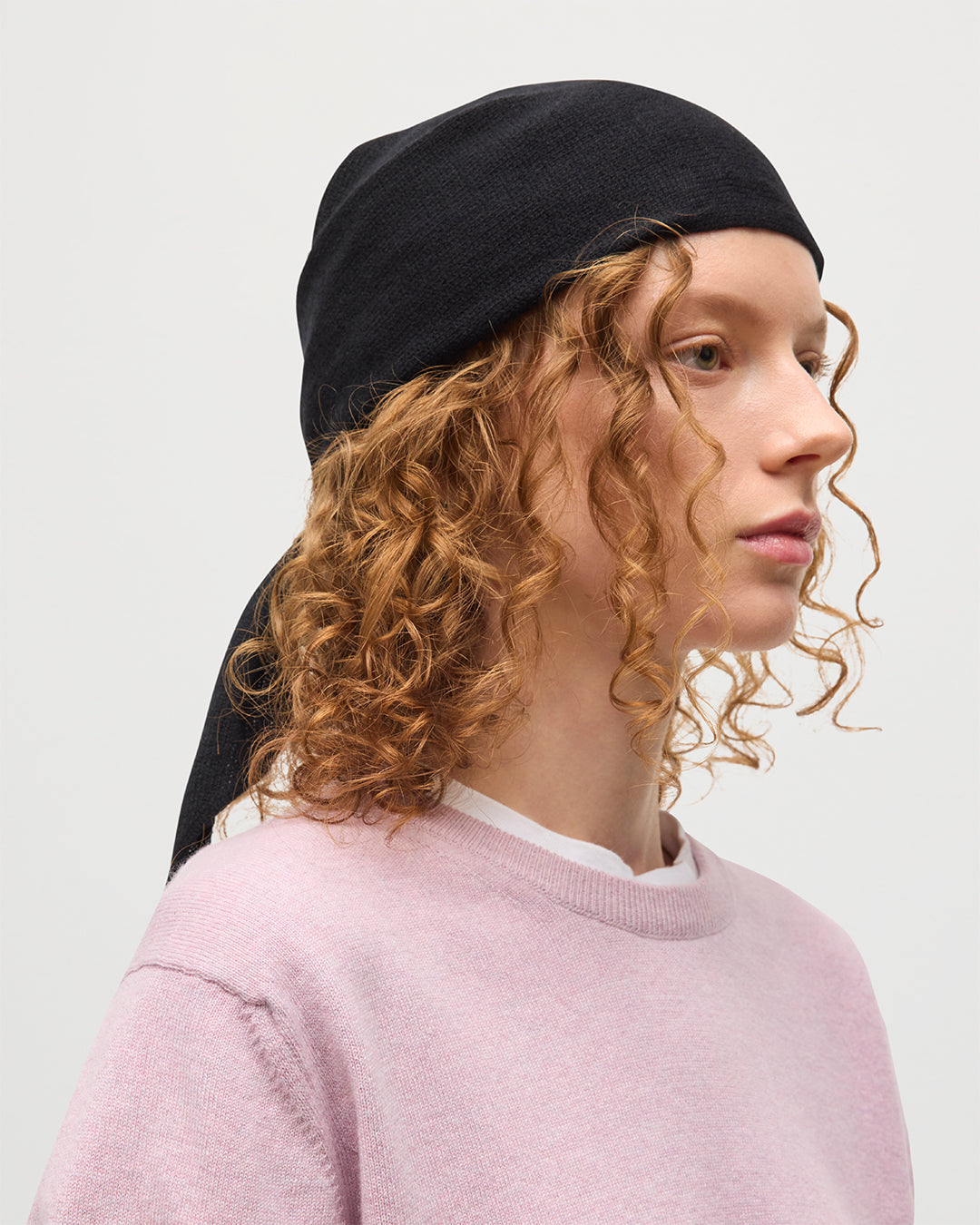 Johnstons of Elgin - Reel Black Cashmere Bandana