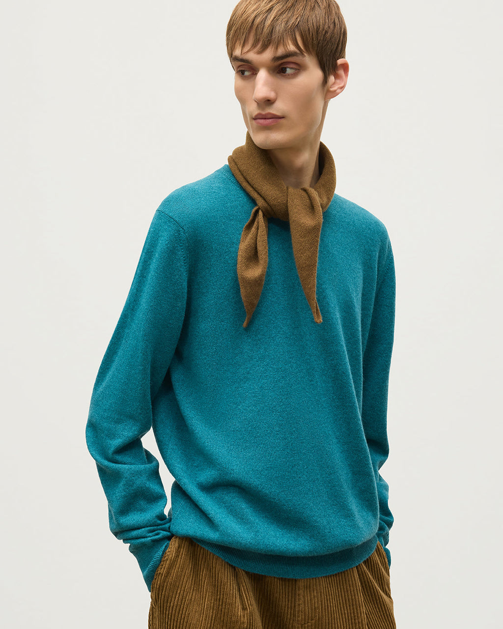 Johnstons of Elgin - Reel Green Cashmere Bandana