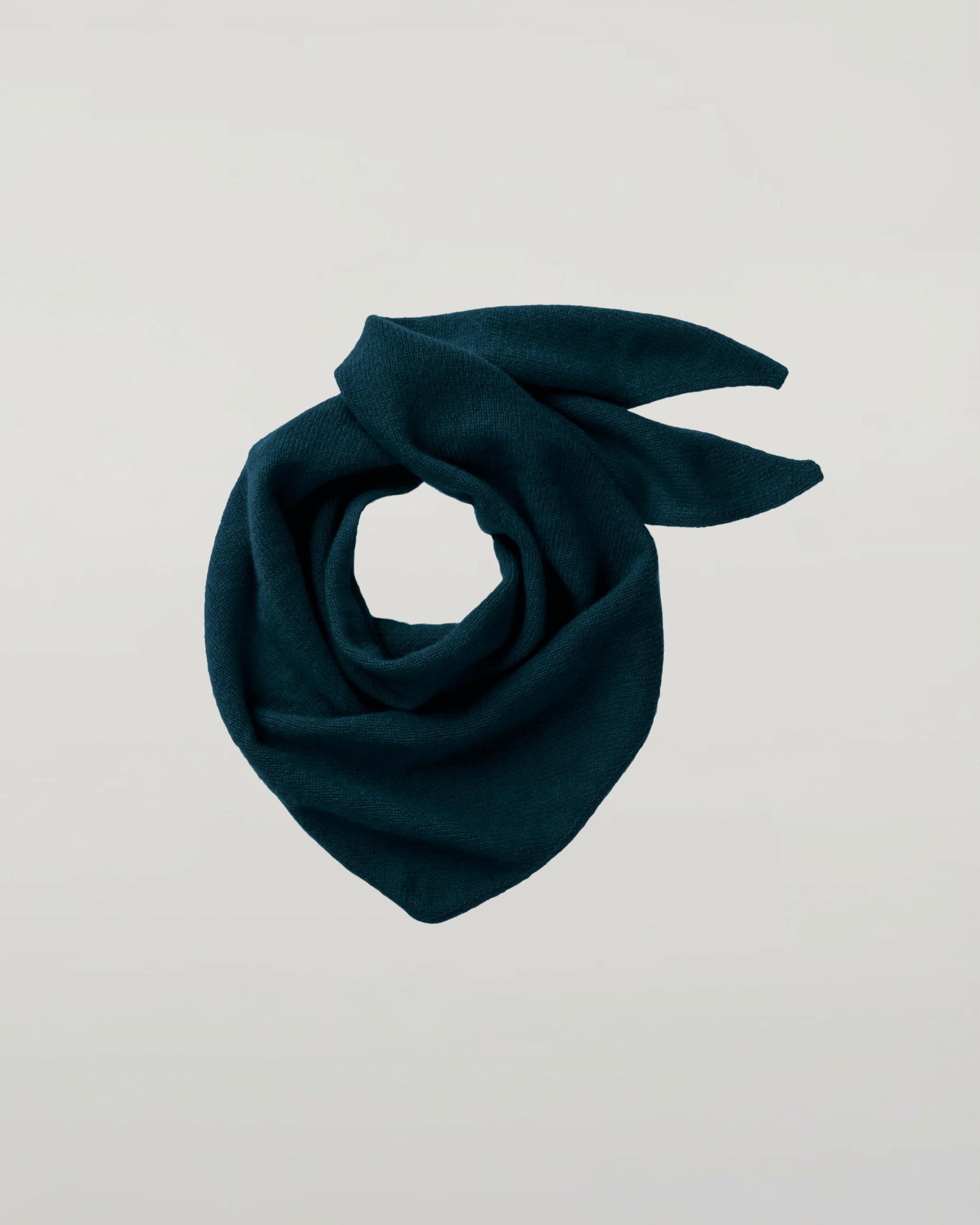 Johnstons of Elgin - Reel Bottle Green Cashmere Bandana