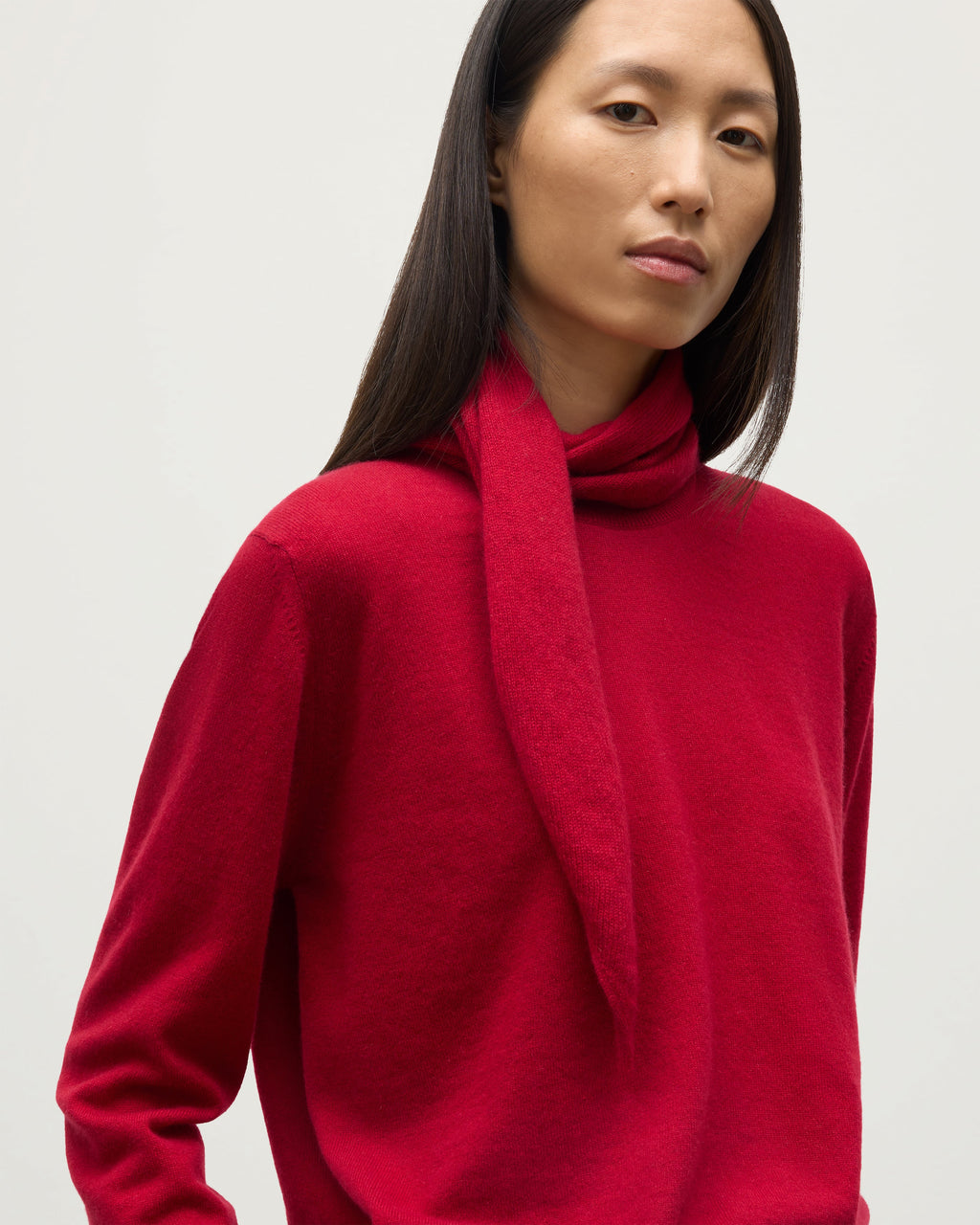 Johnstons of Elgin - Reel Red Cashmere Bandana
