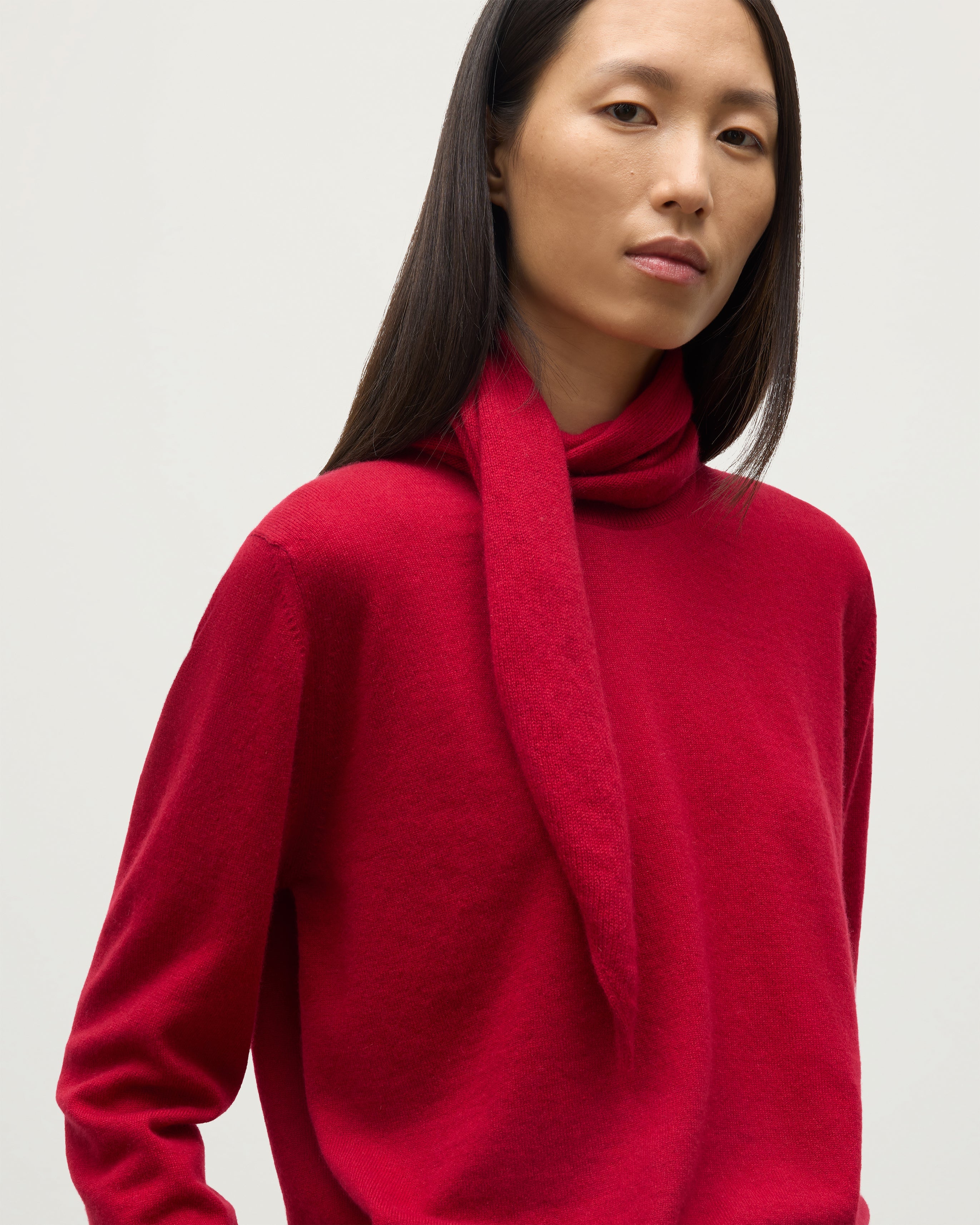 Johnstons of Elgin - Reel Red Cashmere Bandana