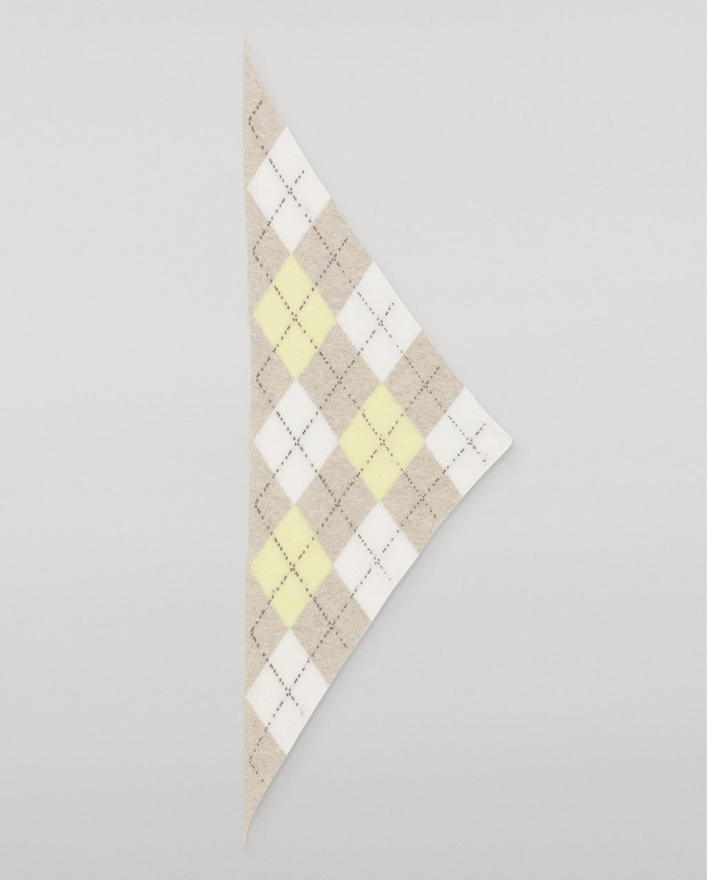 Johnstons of Elgin - Clan Natural Argyle Cashmere Bandana