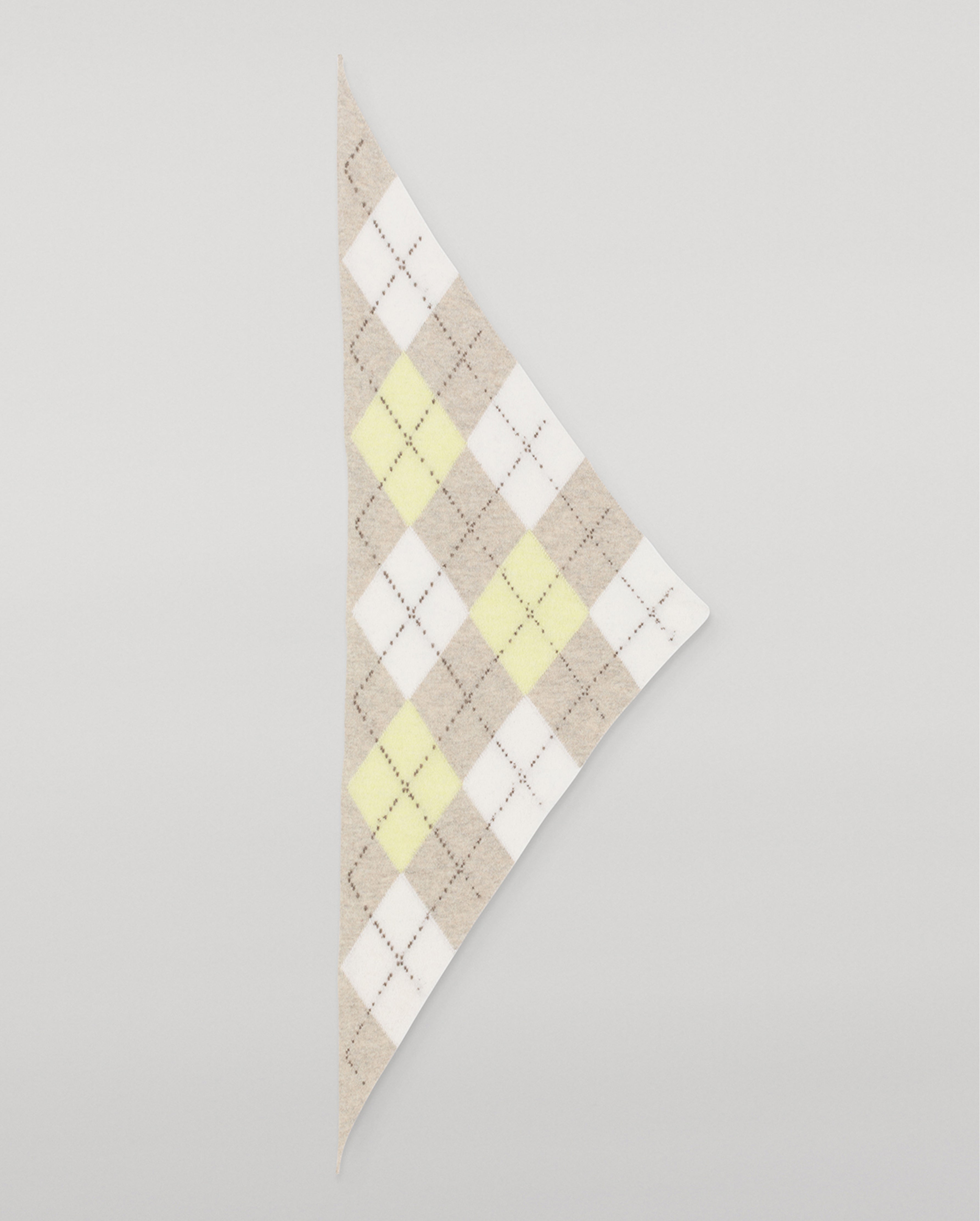 Johnstons of Elgin - Clan Natural Argyle Cashmere Bandana