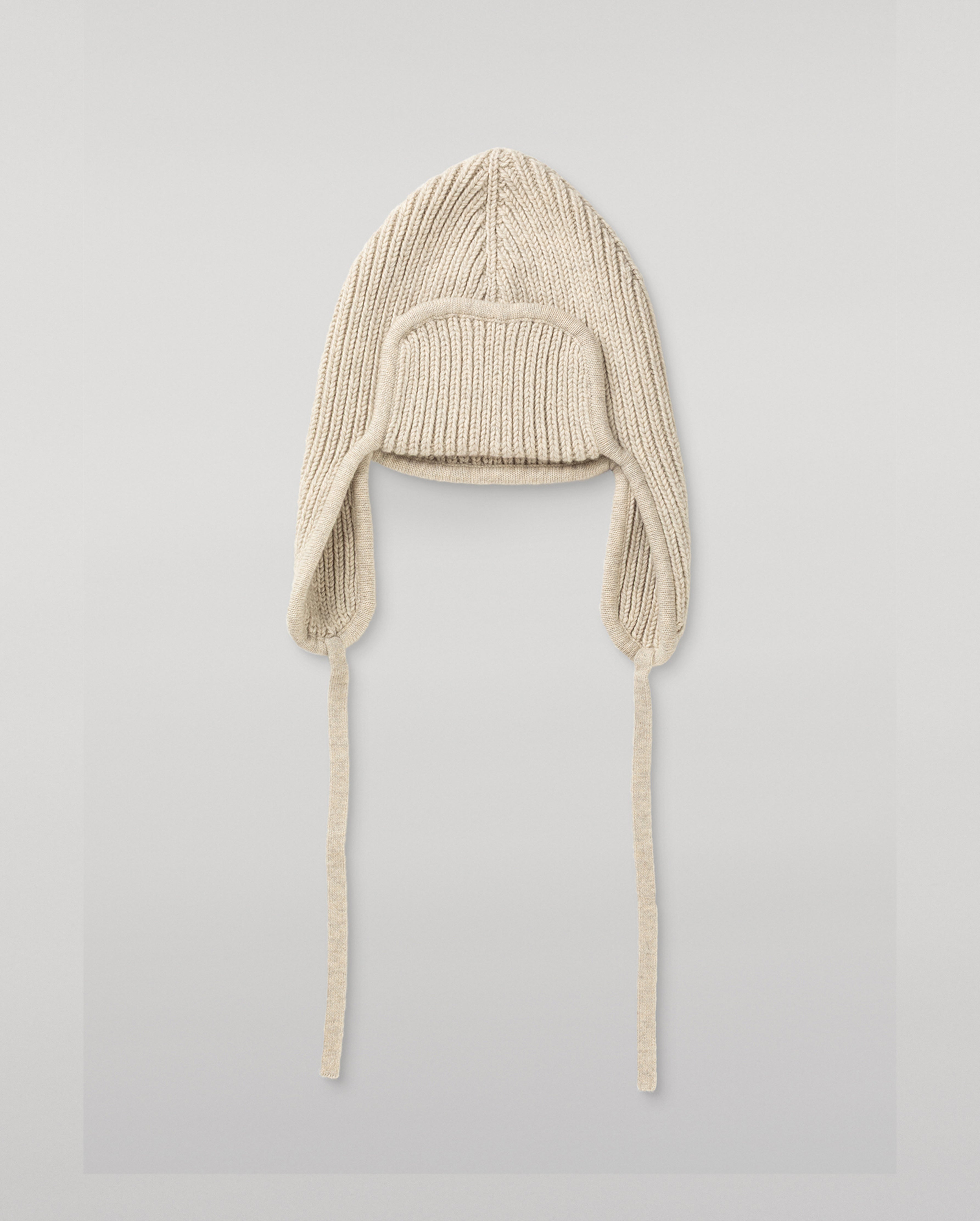 Johnstons of Elgin - Dewar Natural Cashmere Deer Stalker Beanie