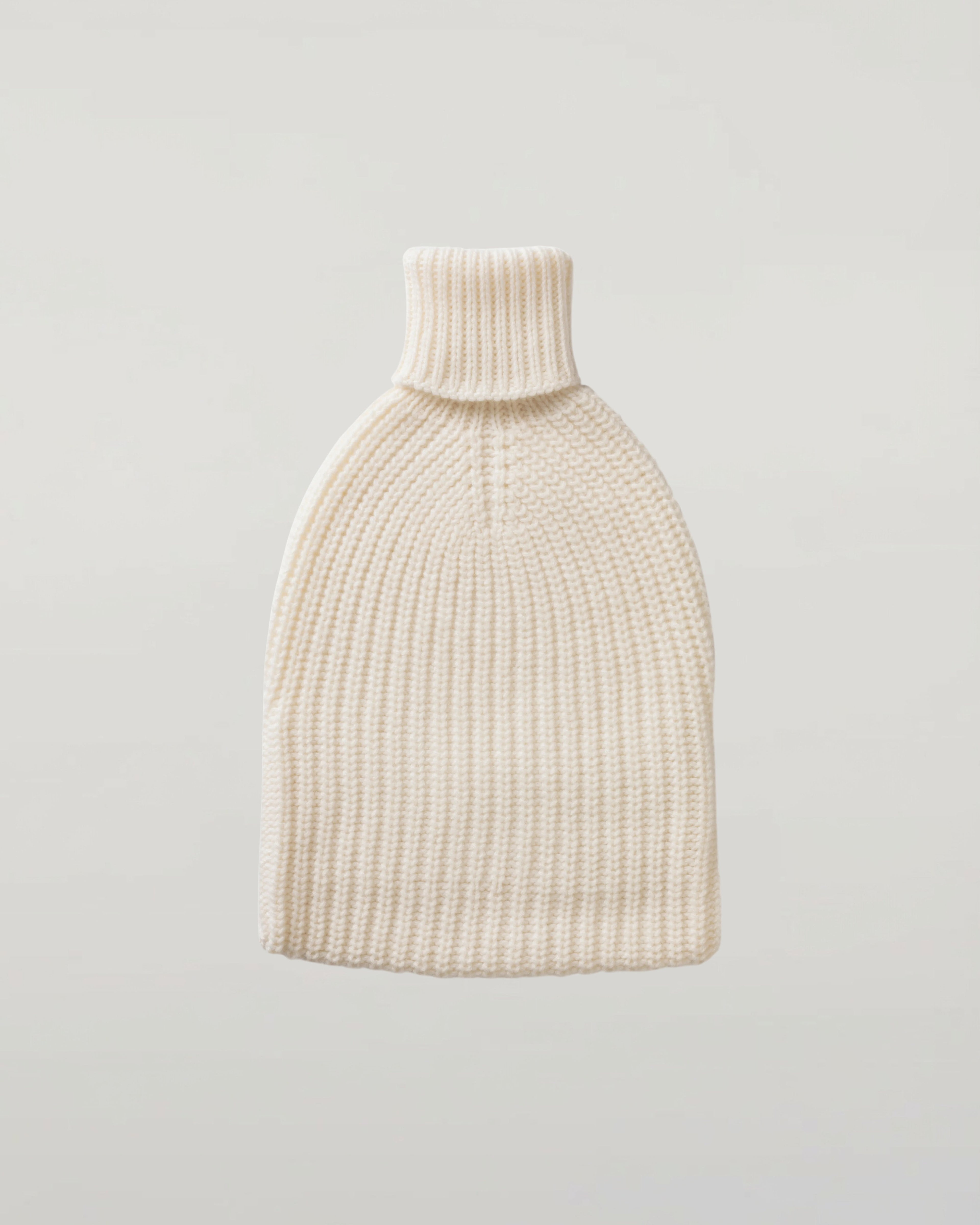 Johnstons of Elgin - White Cashmere Hot Water Bottle Cover