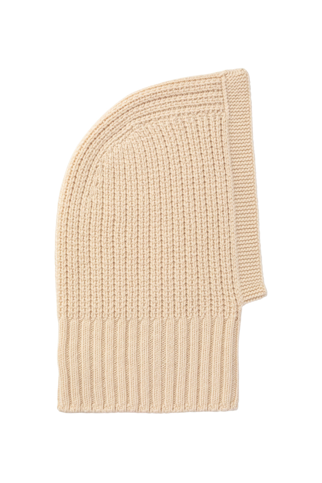 Johnstons of Elgin - Waffle Stitch Cream Cashmere Hood