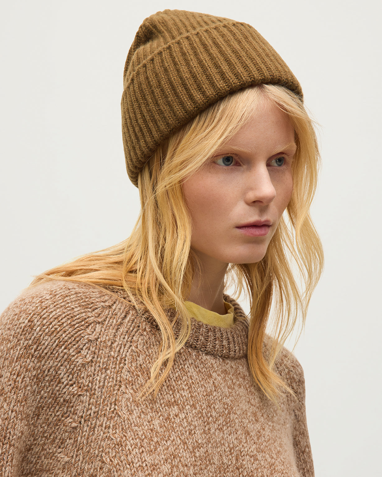 Johnstons of Elgin - Lovat Green Cashmere Hat