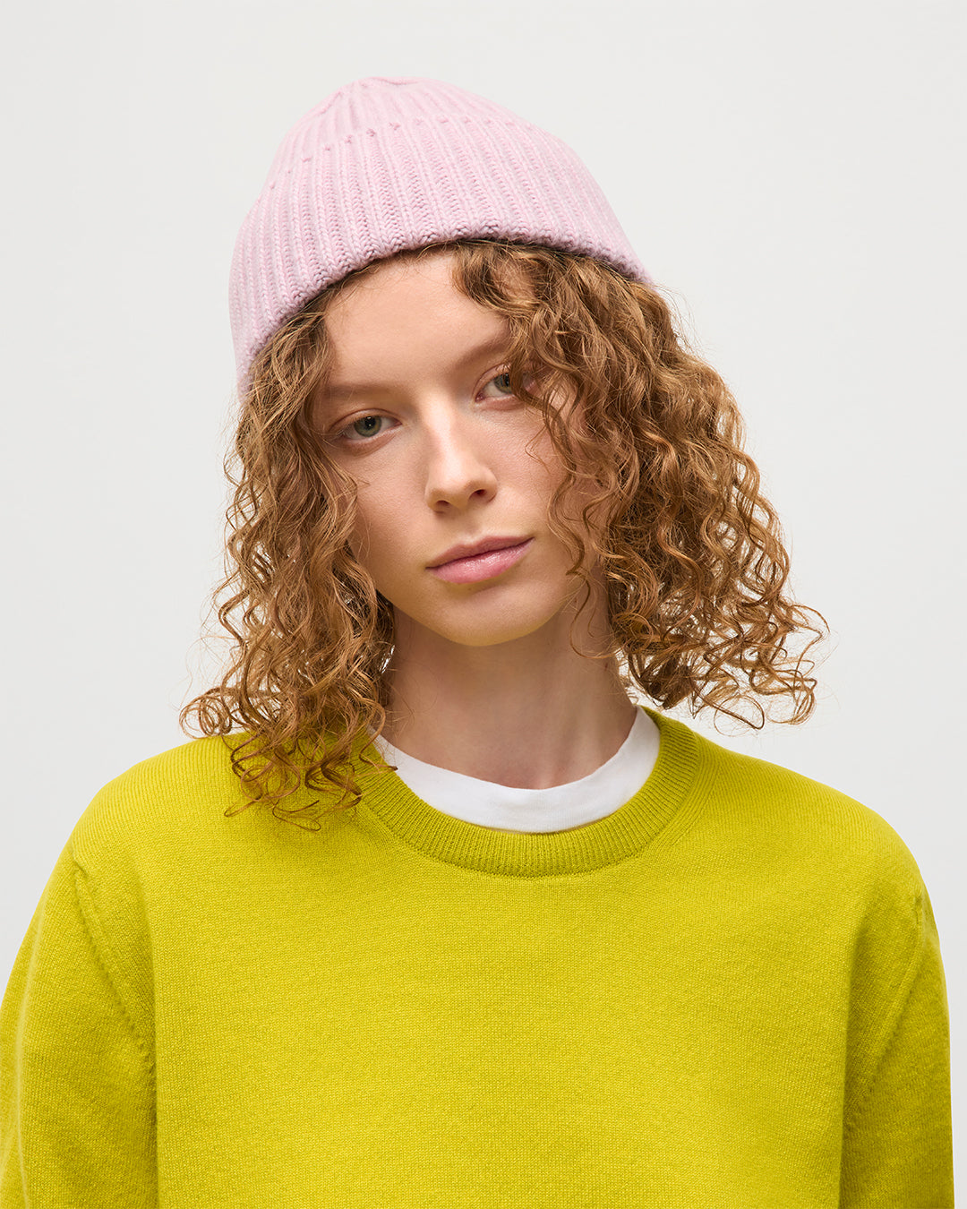 Johnstons of Elgin - Lovat Light Pink Cashmere Hat