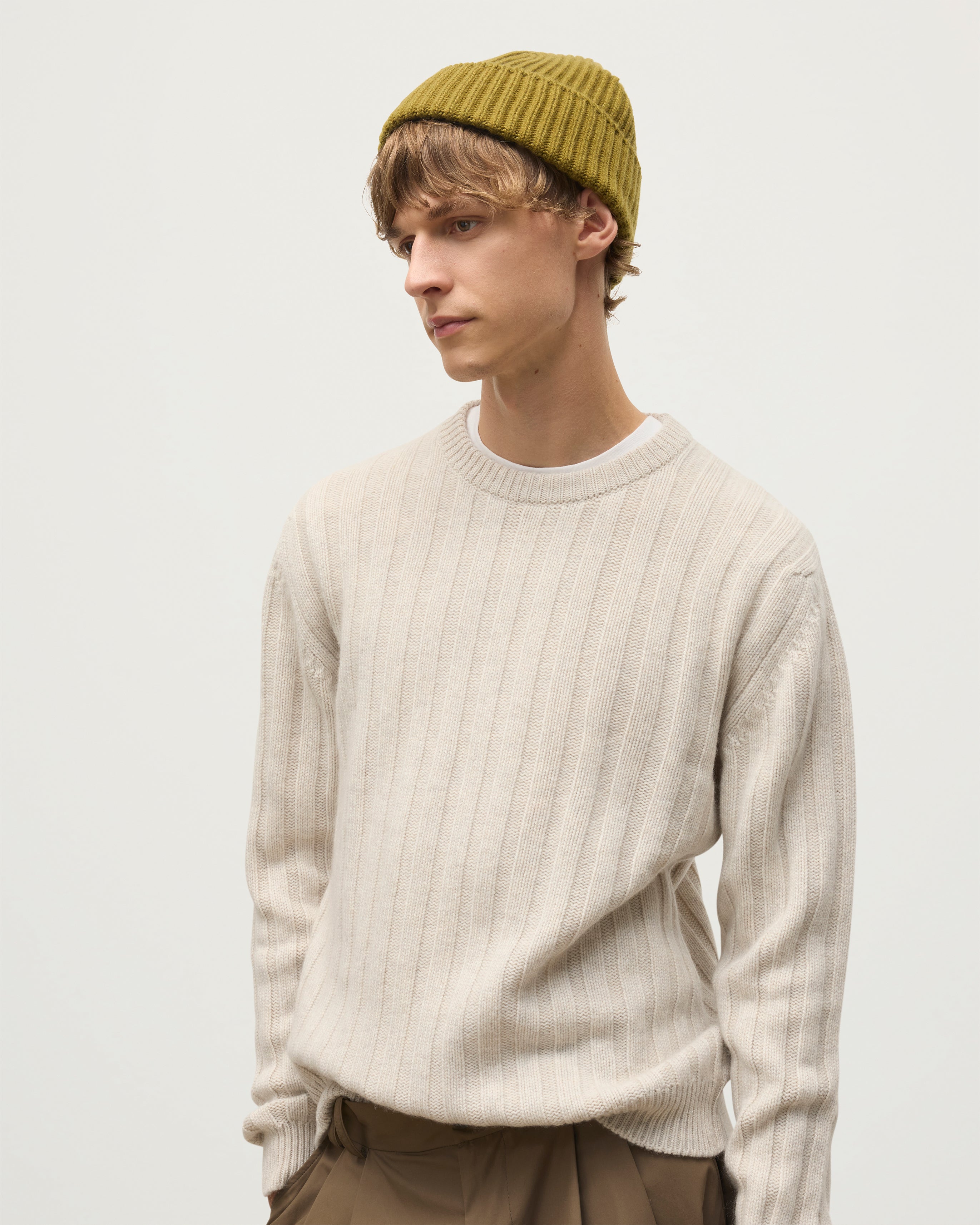 Johnstons of Elgin - Lovat Green Cashmere Hat