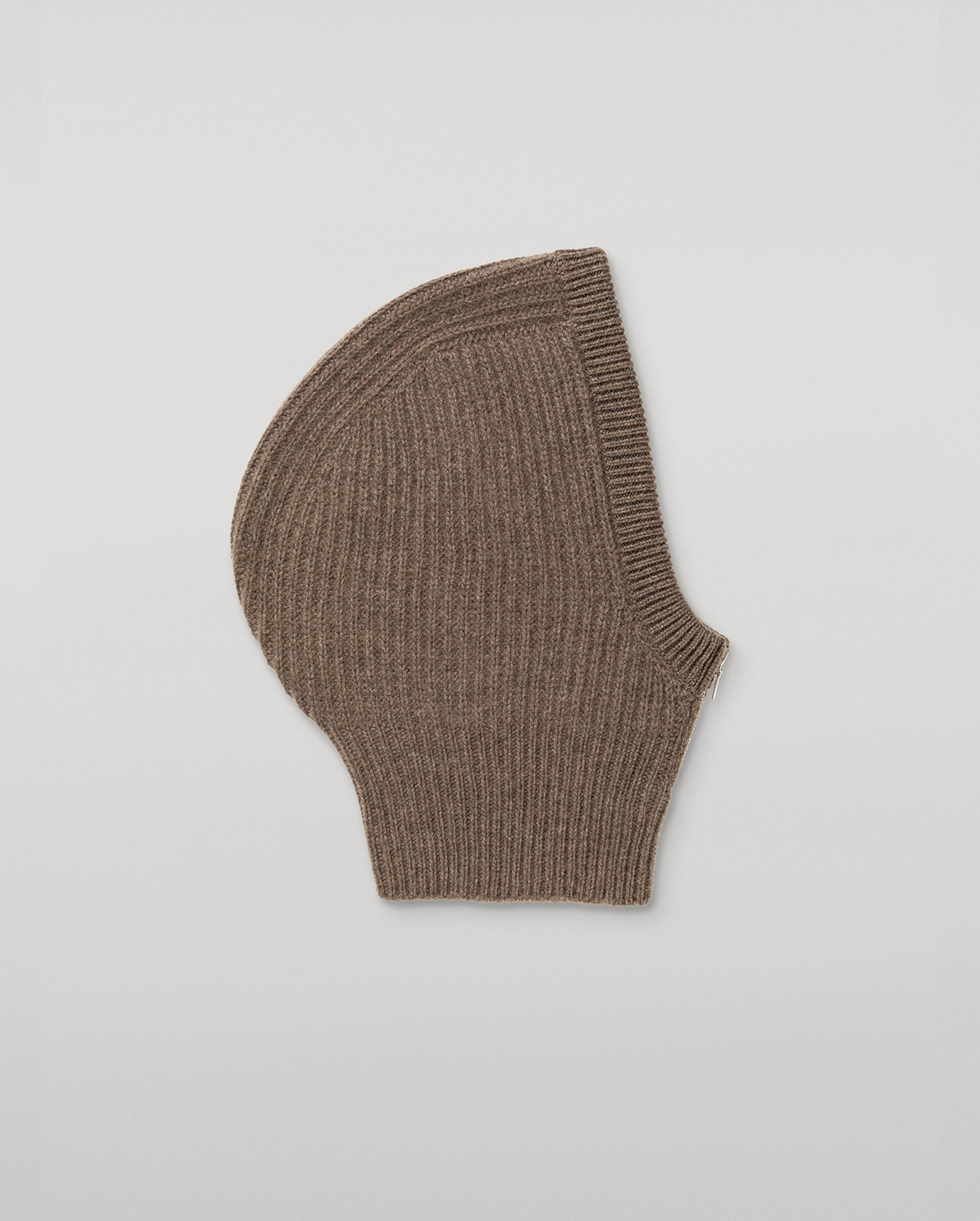 Johnstons of Elgin - Nevis Brown Cashmere Hood