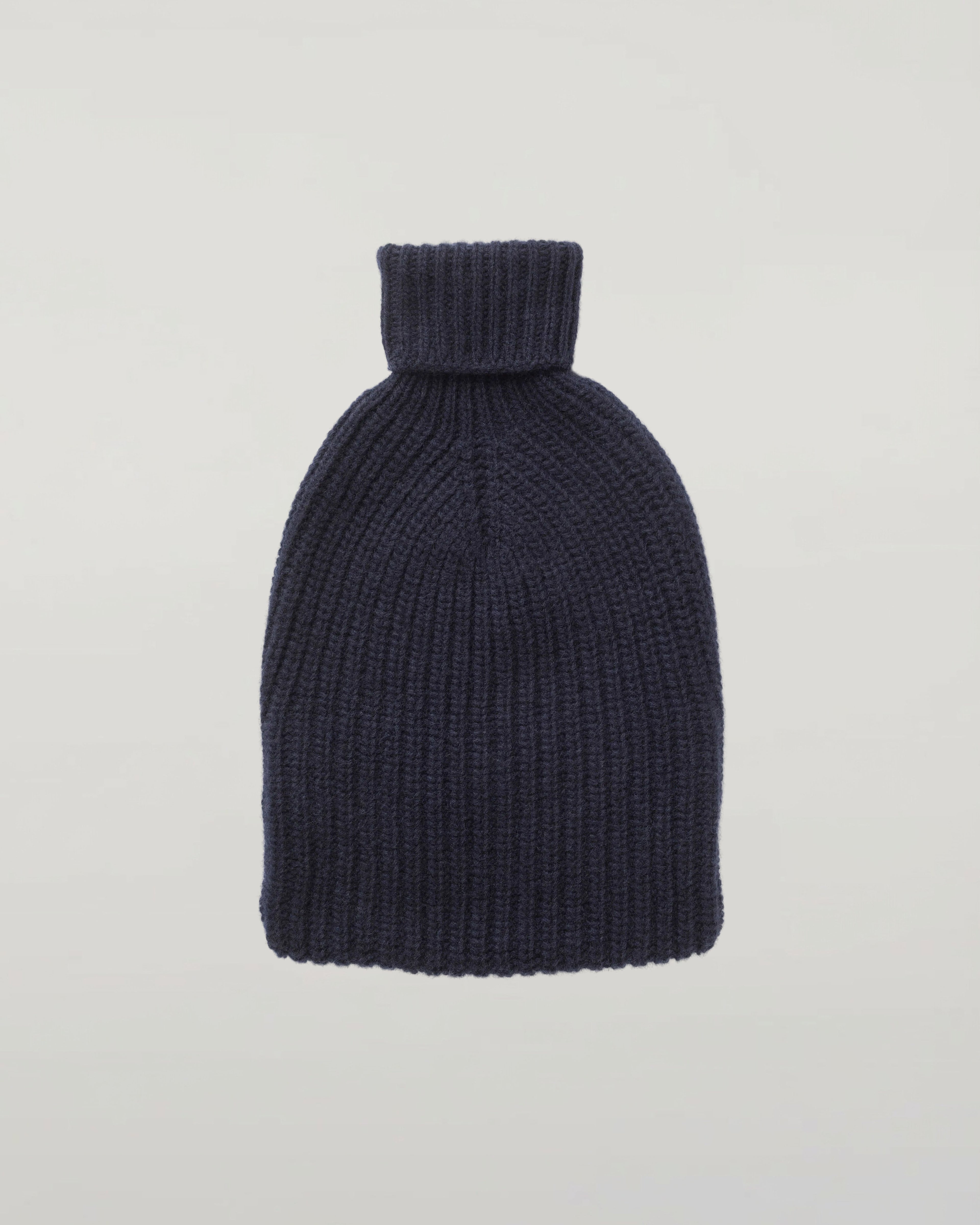 Johnstons of Elgin - Cashmere Navy Hot Water Bottle Gift Set