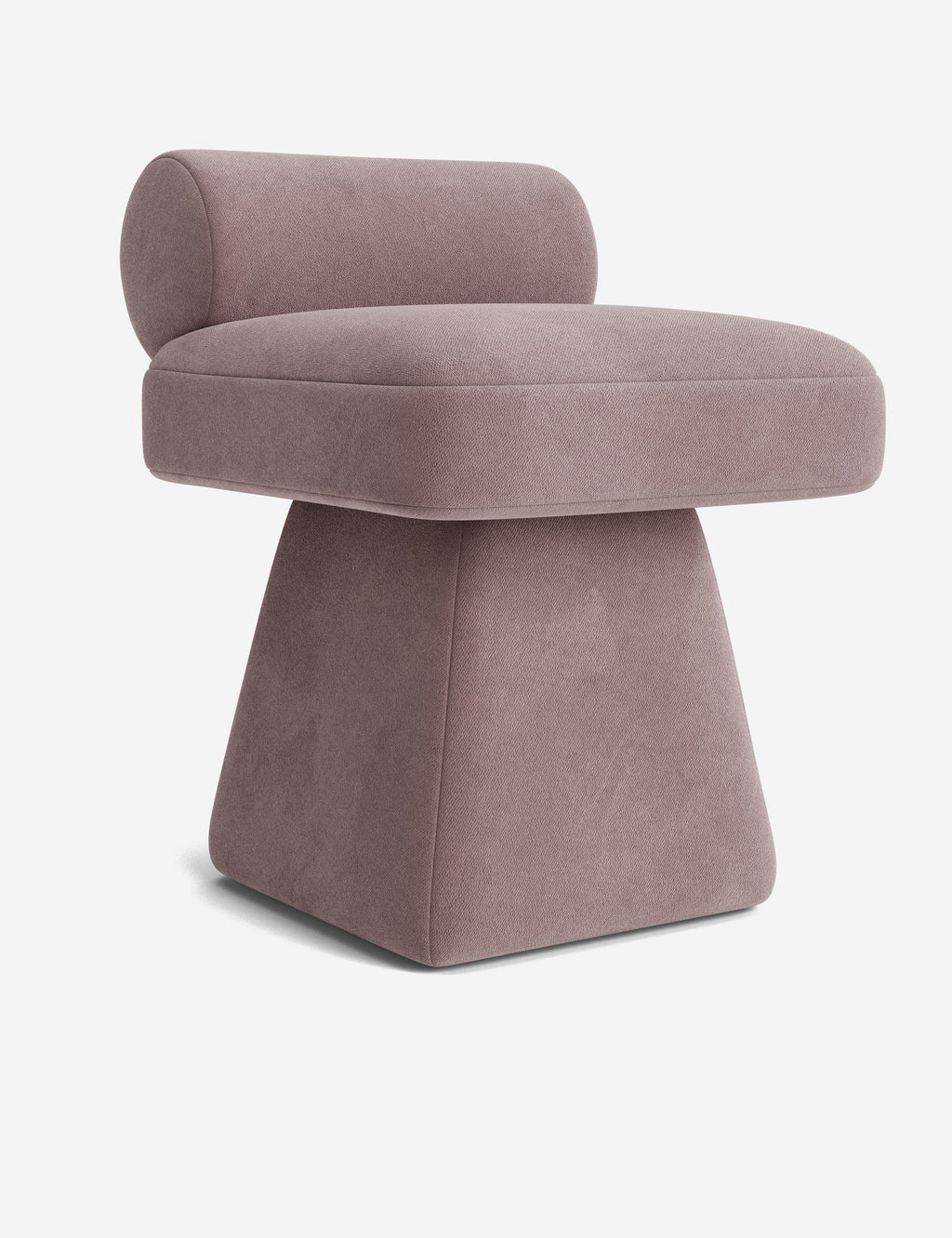 Lulu and Georgia - Open Box: Hazen Stool, Lavender Vintage Velvet