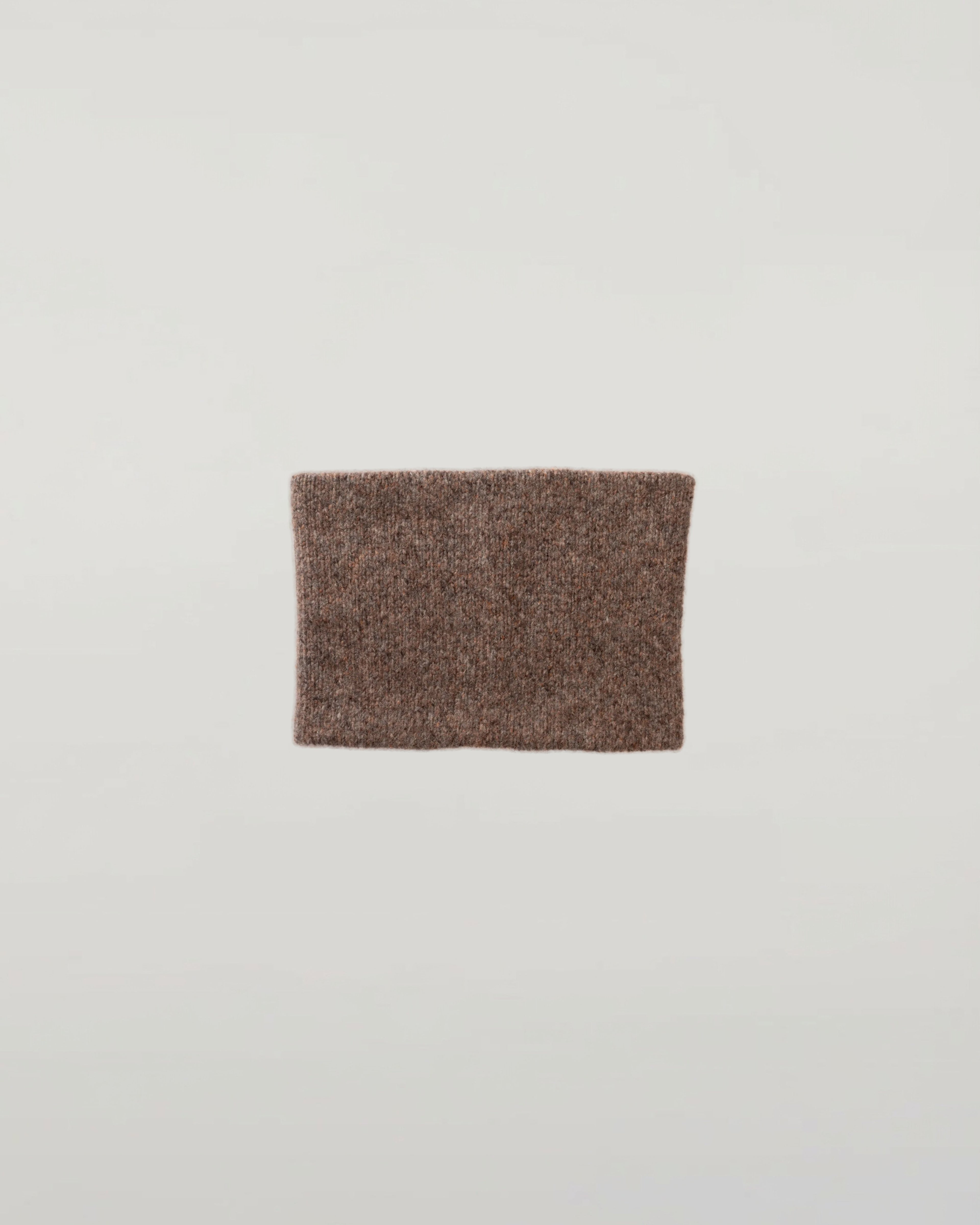 Johnstons of Elgin - Cashmere Bouclé Brown Snood