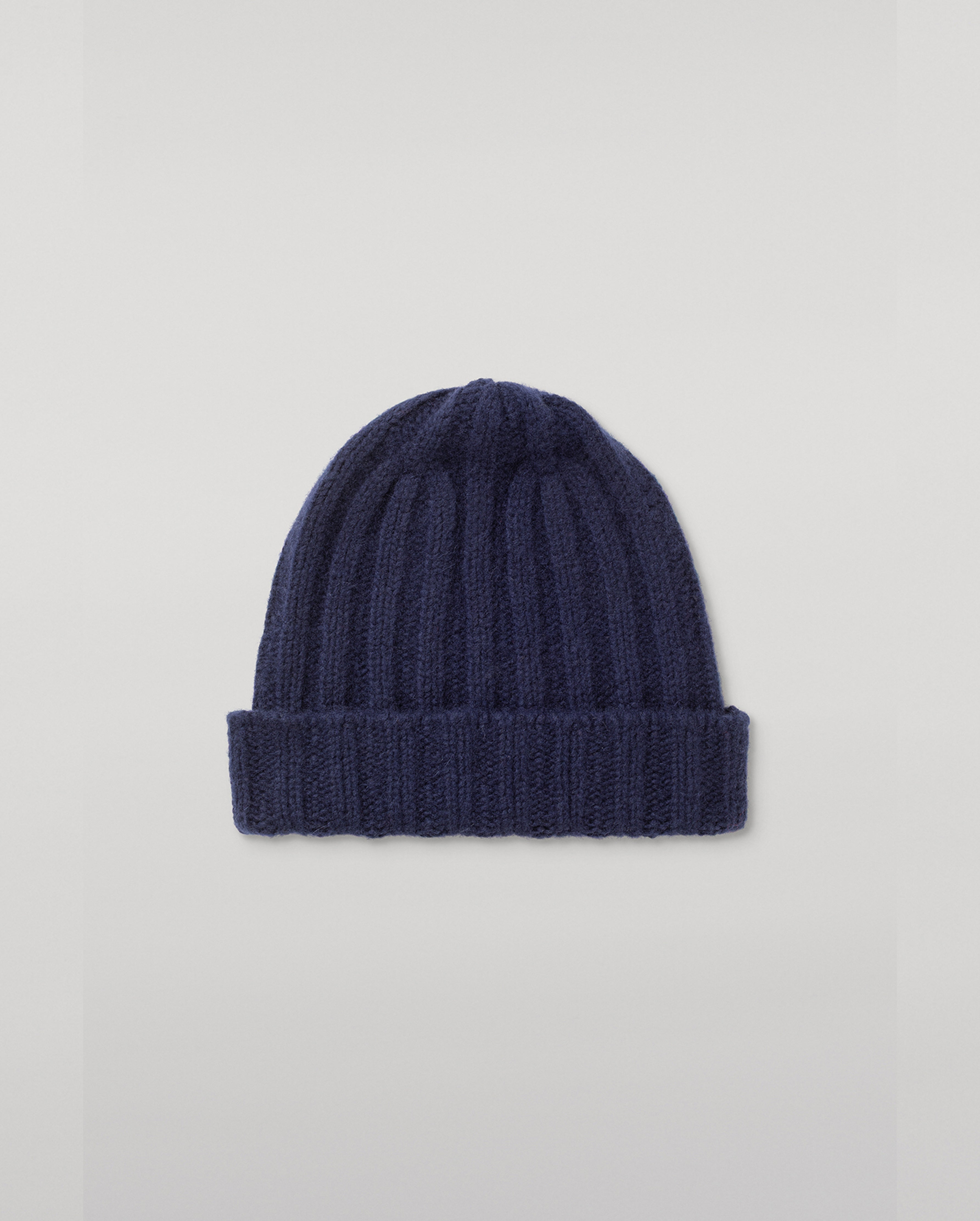 Johnstons of Elgin - Bhaltair Blue Cashmere Silk Beanie