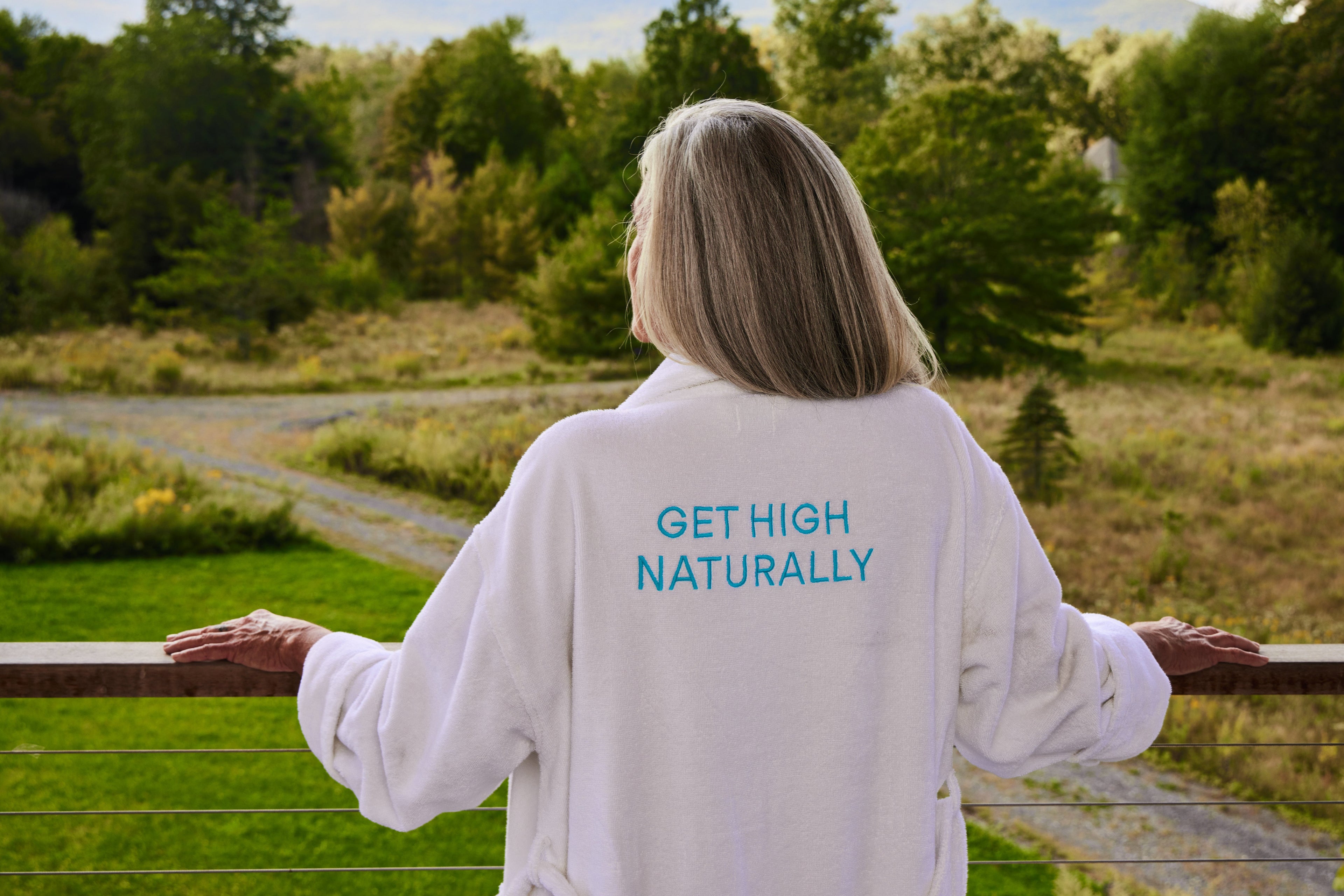 Higher Dose - 100% Organic Cotton Bath Robe