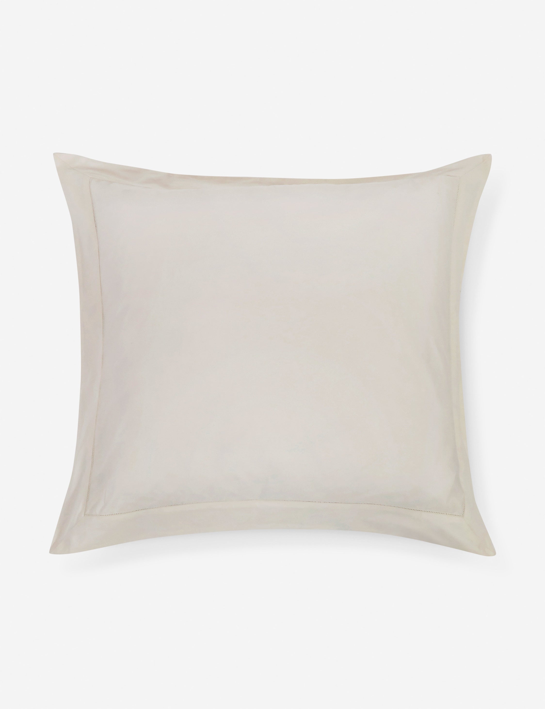 Lulu and Georgia - Classico Hemstitch Cotton Sateen Sham by Pom Pom at Home