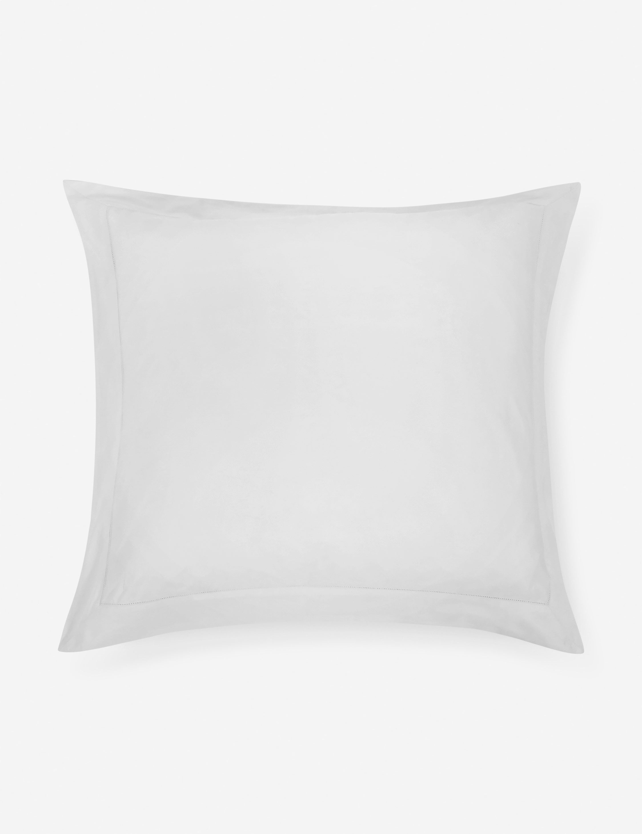 Lulu and Georgia - Classico Hemstitch Cotton Sateen Sham by Pom Pom at Home