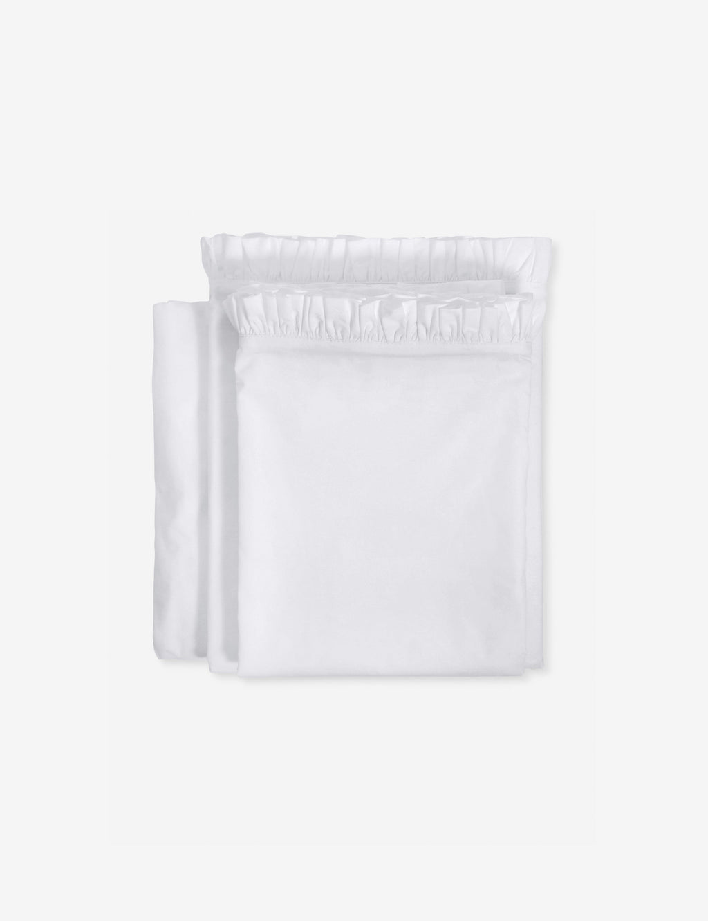 Lulu and Georgia - Audrey Ruffle Cotton Percale Sheet Set by Pom Pom at Home