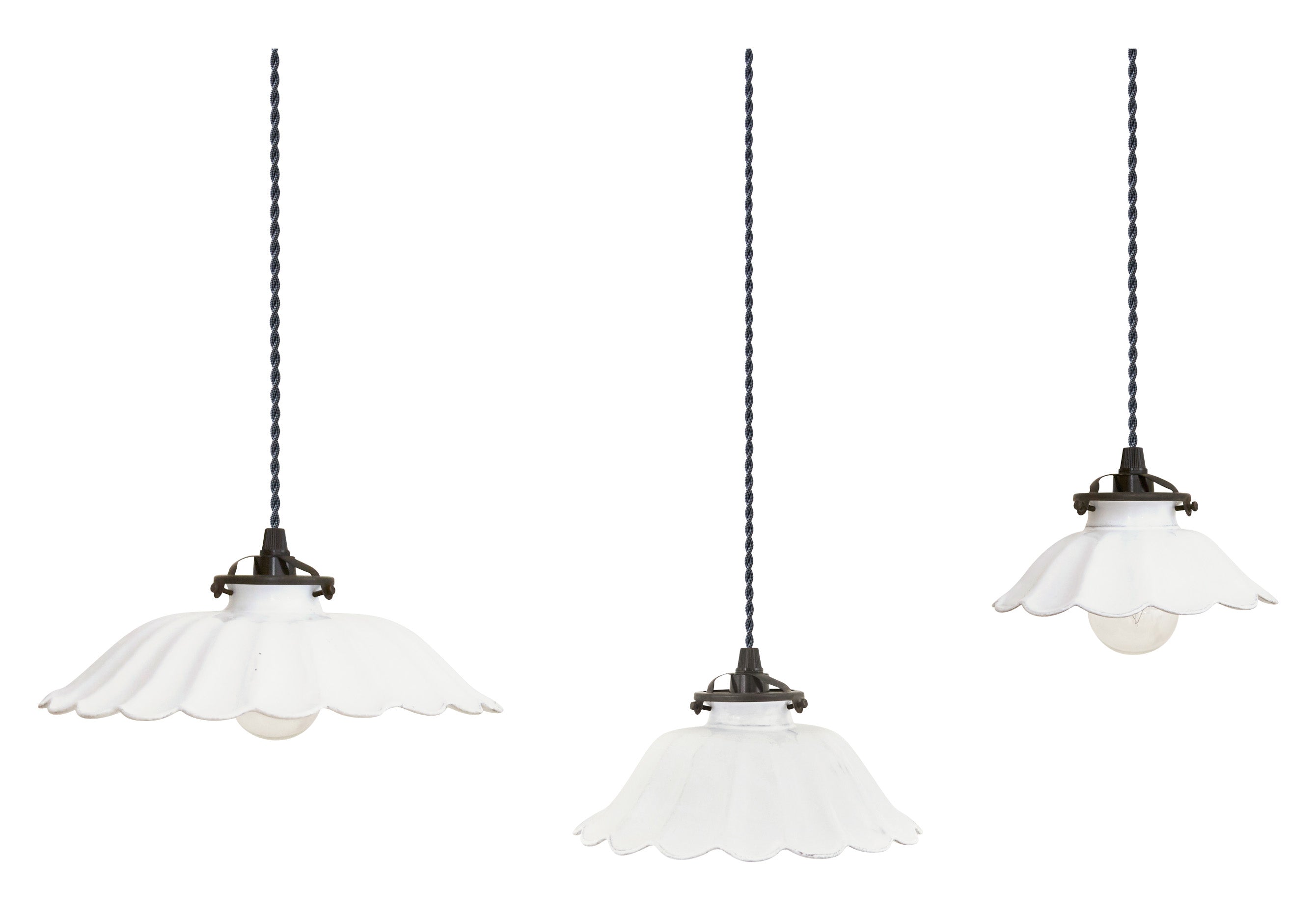 Jayson Home - Astier de Villatte Marguerite Pendants