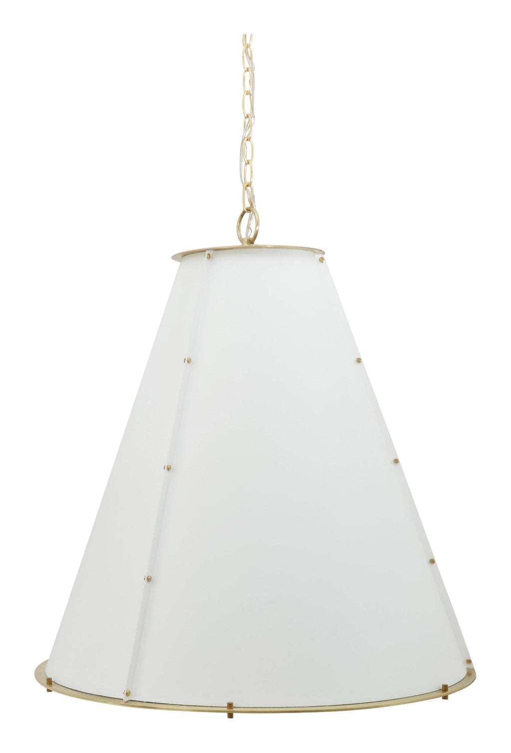 Jayson Home - White Argo Pendant - Large