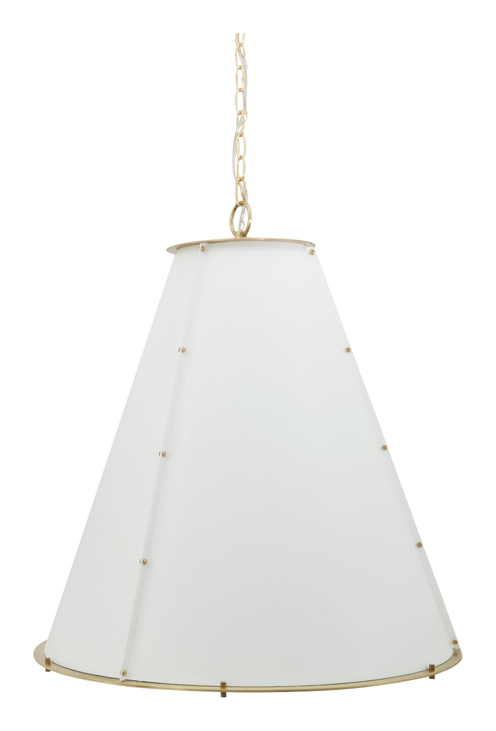 Jayson Home - White Argo Pendant - Large
