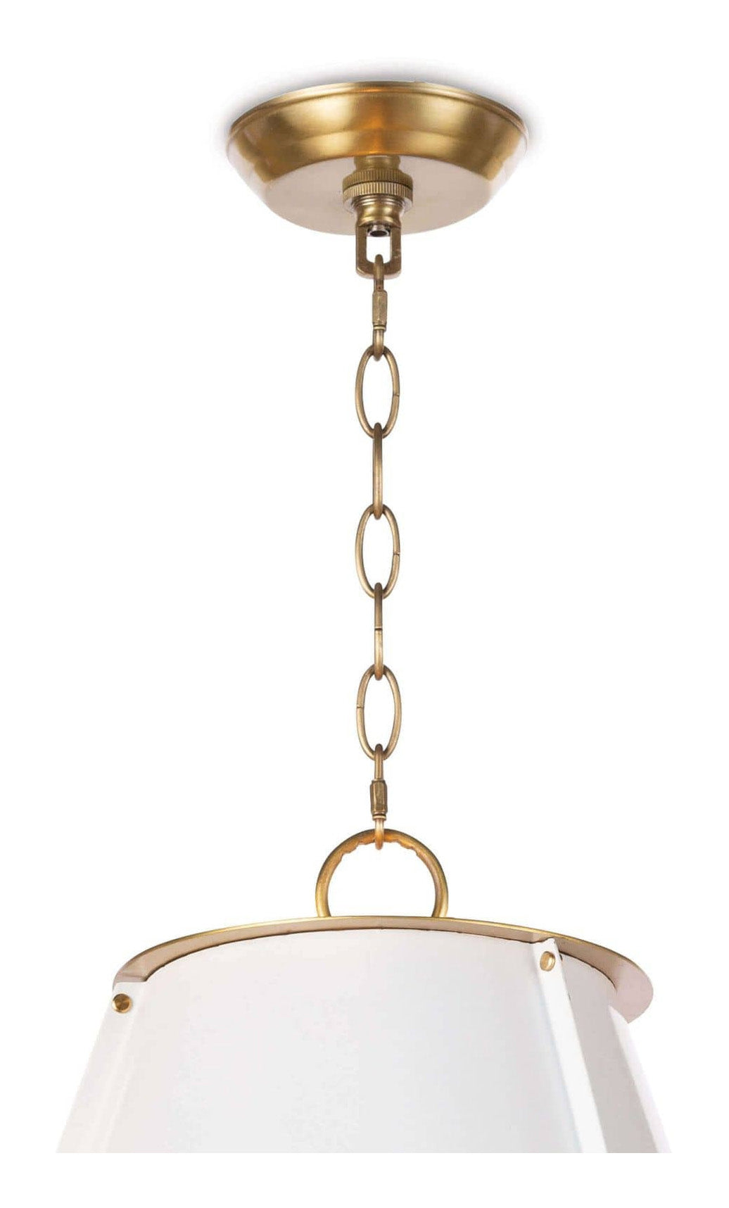 Jayson Home - White Argo Pendant - Large